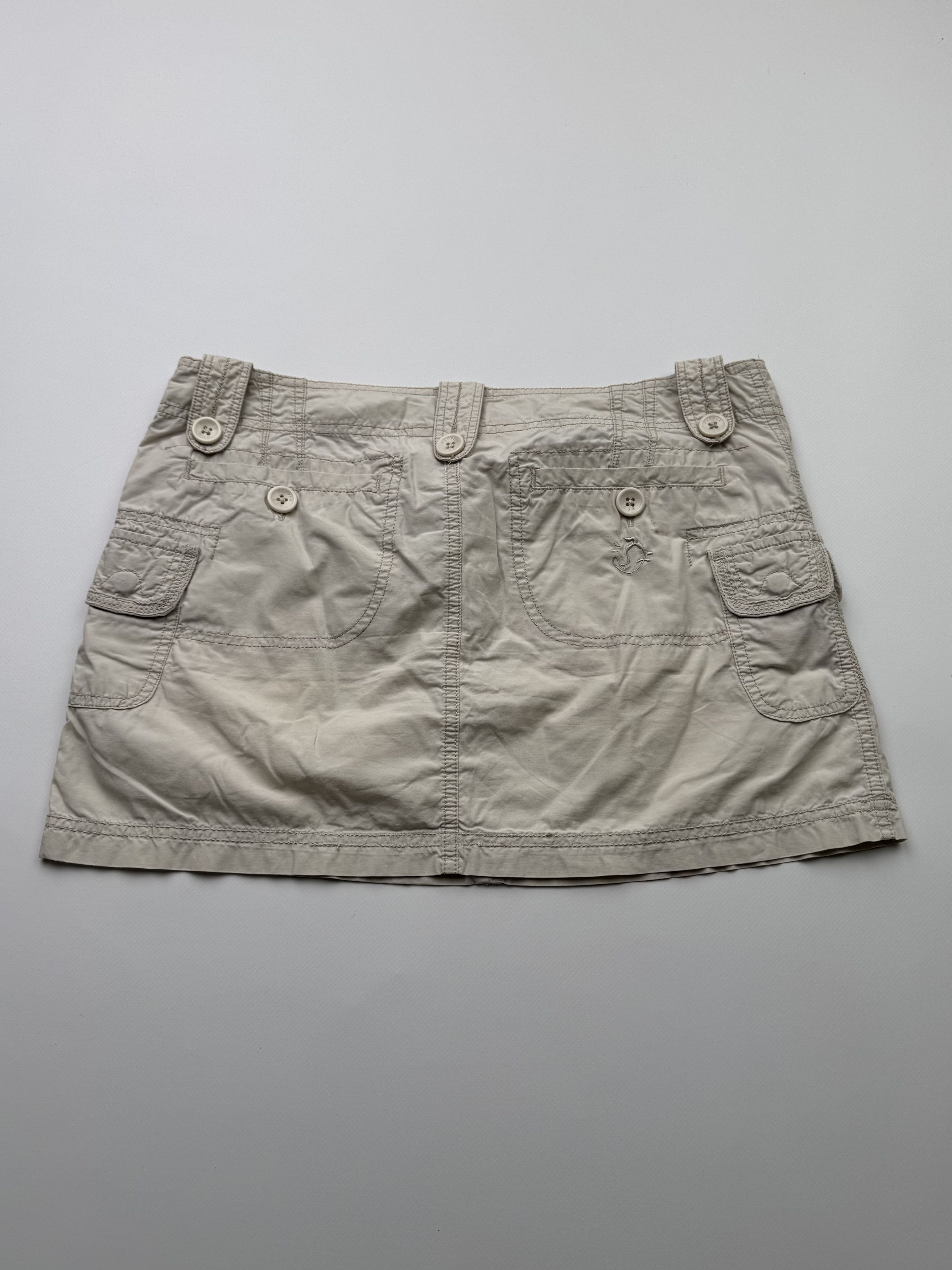 Vintage Vintage Cargo Mini Skirt B319(V307)E2 Size 29" - 5 Thumbnail