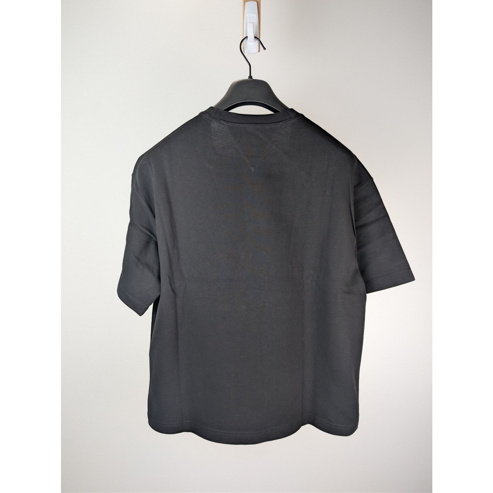 Bottega Veneta o1rshd1 Square Neck Heavy Jersey T-Shirt in Black Size US M / EU 48-50 / 2 - 11 Thumbnail