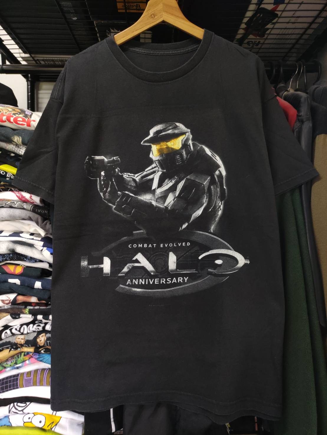 Halo Halo Combat Evolved Anniversary Game Promo T-Shirt Size US L / EU 52-54 / 3 - 2 Thumbnail