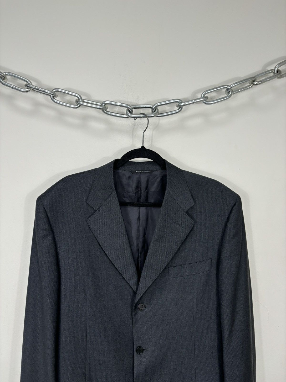 Canali Canali Men’s 3-Buttons Classic Formal Wool Blazer Jacket Size 44R - 4 Thumbnail