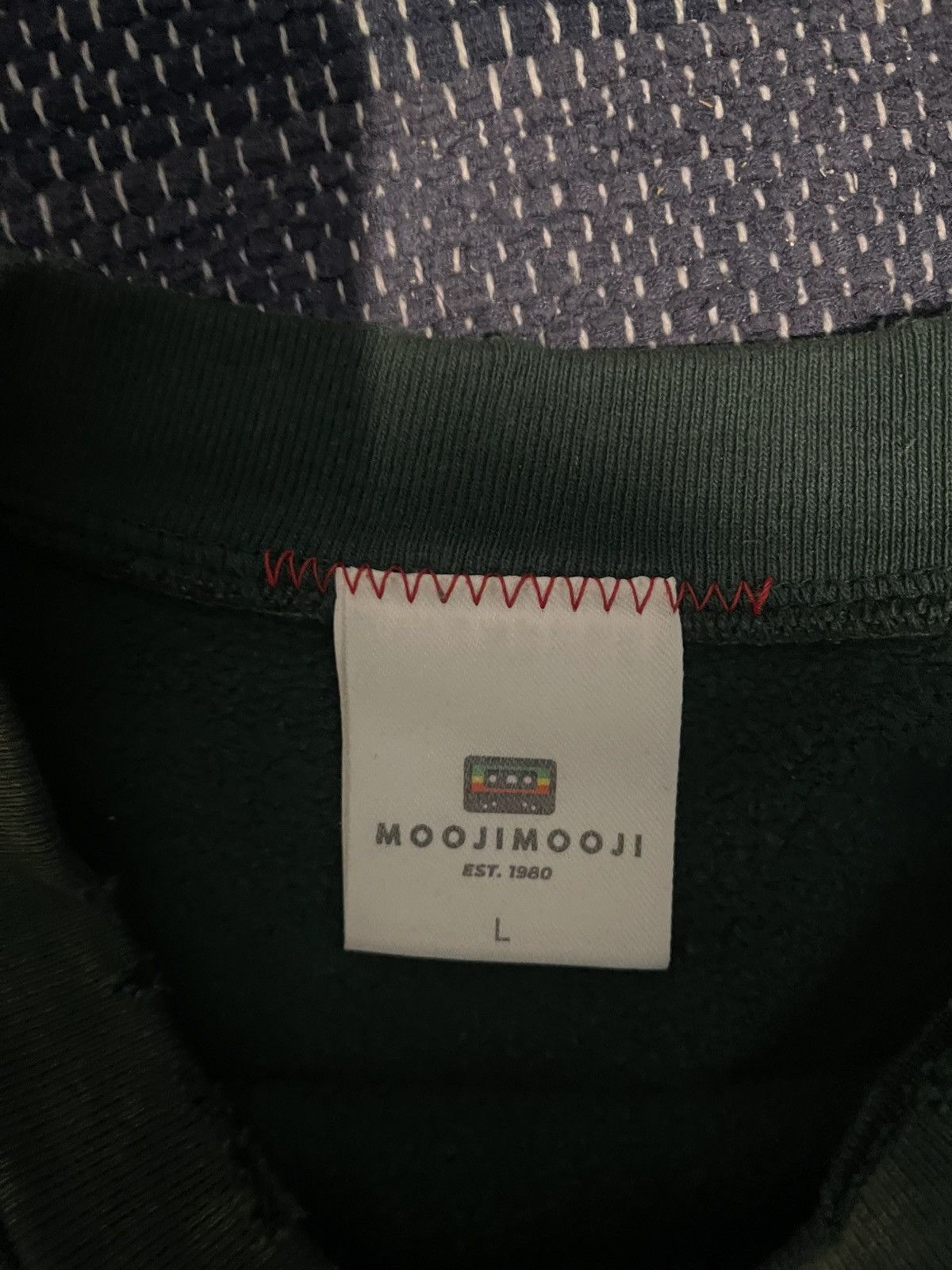 MOOJIMOOJIUS Moojimooji Dark Green Crewneck Size US L / EU 52-54 / 3 - 2 Thumbnail