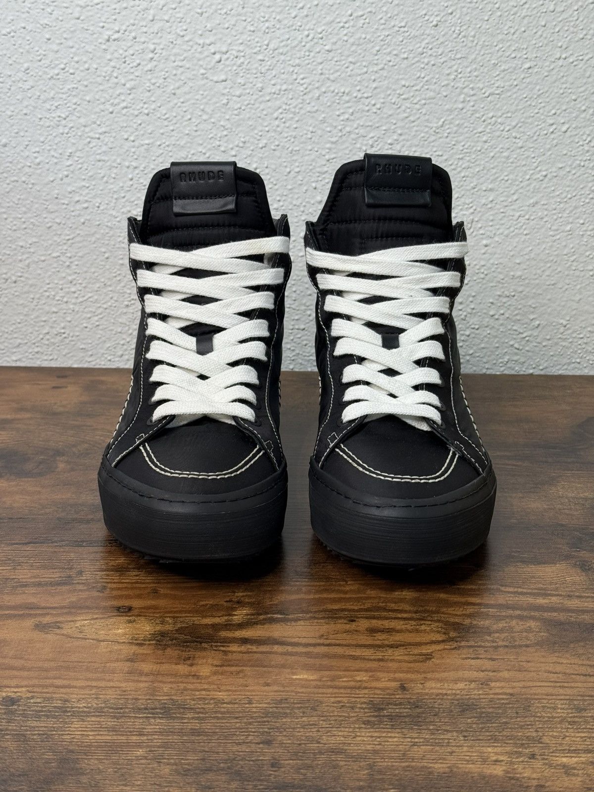 Rhude Rhude V1 High Top Sneakers Size US 8 / EU 41 - 3 Thumbnail