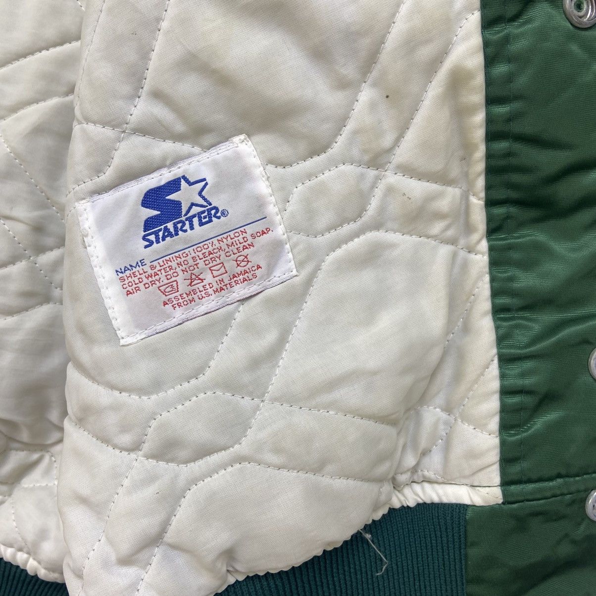 NFL Vintage NFL Hurricanes by Starter Satin Varsity Jacket Size US L / EU 52-54 / 3 - 23 Thumbnail