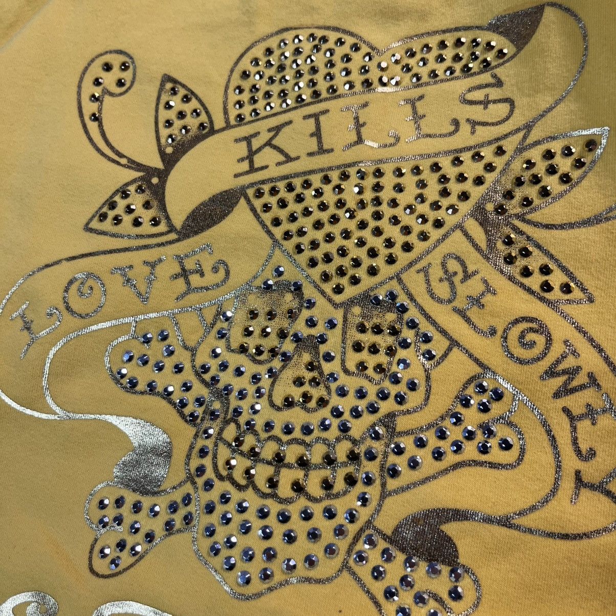 Ed Hardy Vintage Y2K Ed Hardy Swag Zip Sweatshirt Big Logo Skull Size US S / EU 44-46 / 1 - 14 Thumbnail