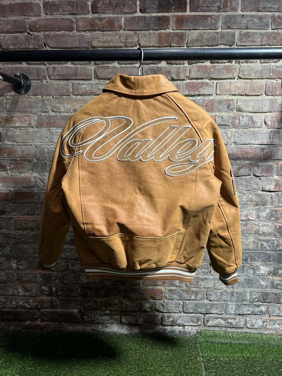 Vale Vale State Brown Leather Jacket Sz. S Size ONE SIZE - 2 Thumbnail