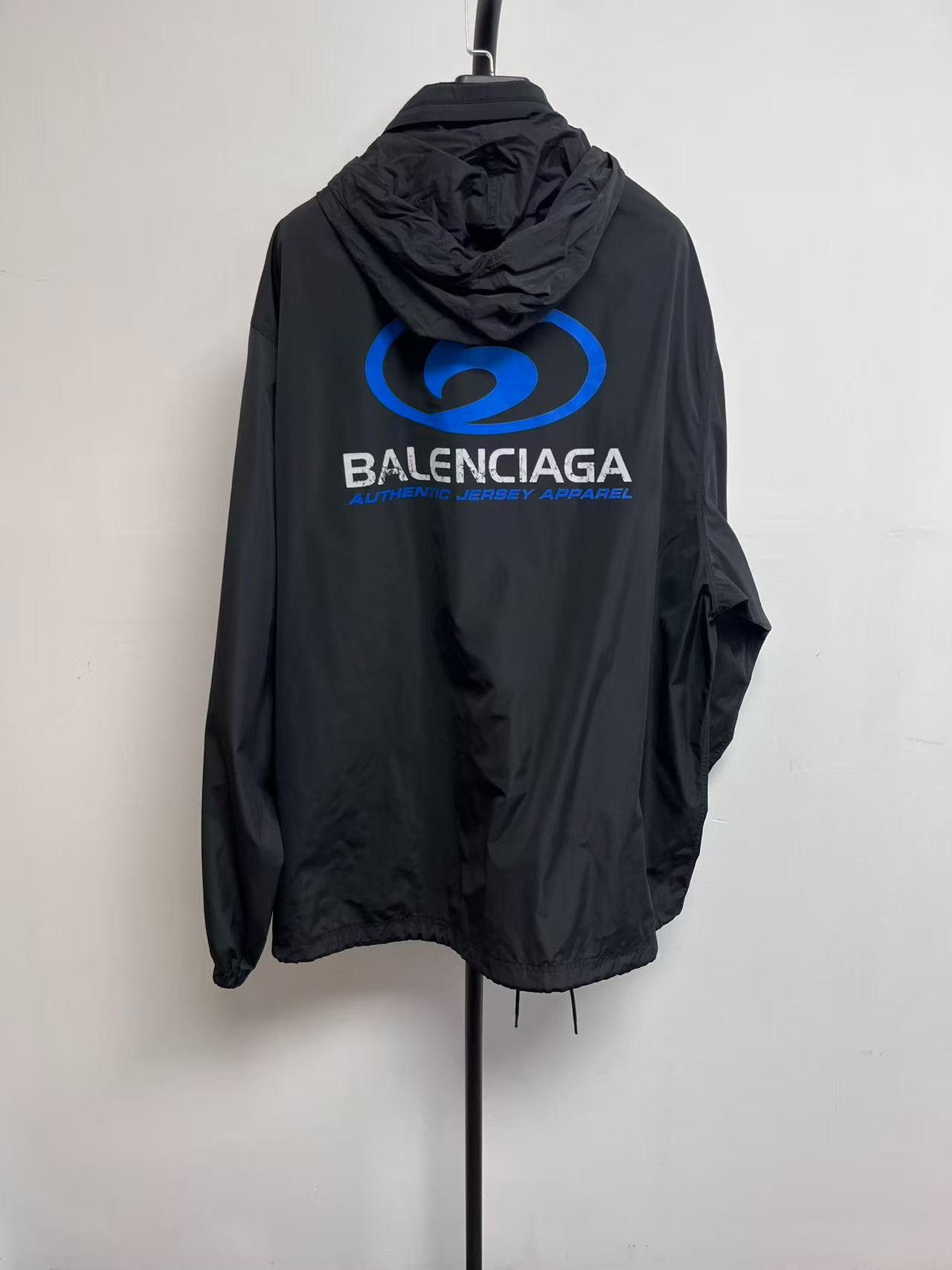 Balenciaga Balenciaga Men's Logo Print Crewneck Jacket Size US XXS / EU 40 - 1 Thumbnail