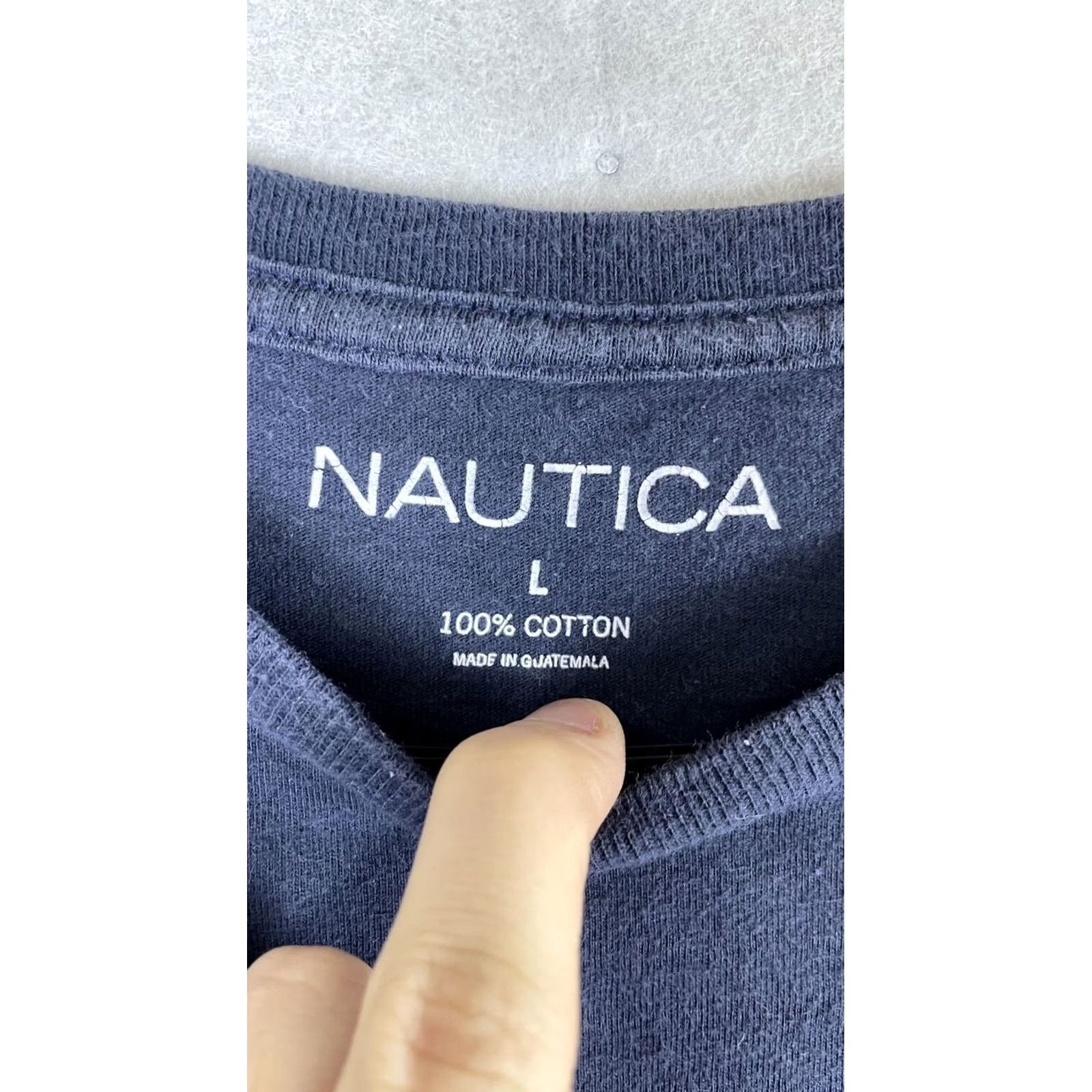 Nautica Nautica Shirt Mens Large Blue Sailing Yacht Club Graphic Tee Nautical 1983 Size US L / EU 52-54 / 3 - 3 Thumbnail