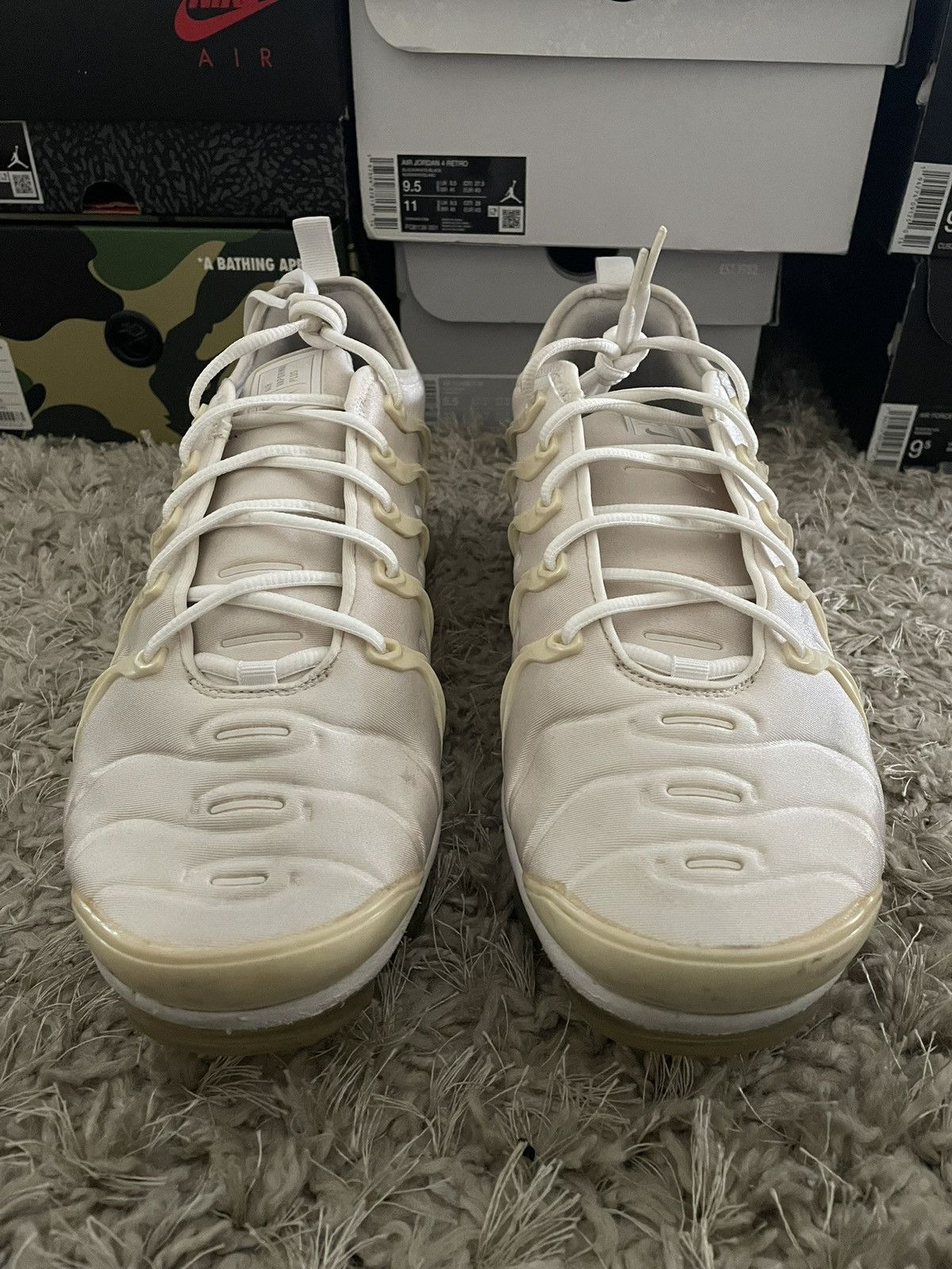 Nike Nike Air VaporMax Triple White Size US 12 / EU 45 - 4 Thumbnail