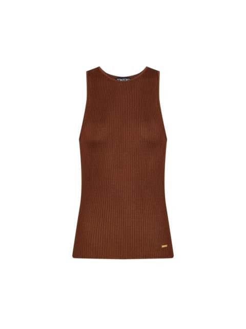 Tom Ford o1w1db10525 TSK317 Tank Top in Brown Size M / US 6-8 / IT 42-44 - 1 Preview