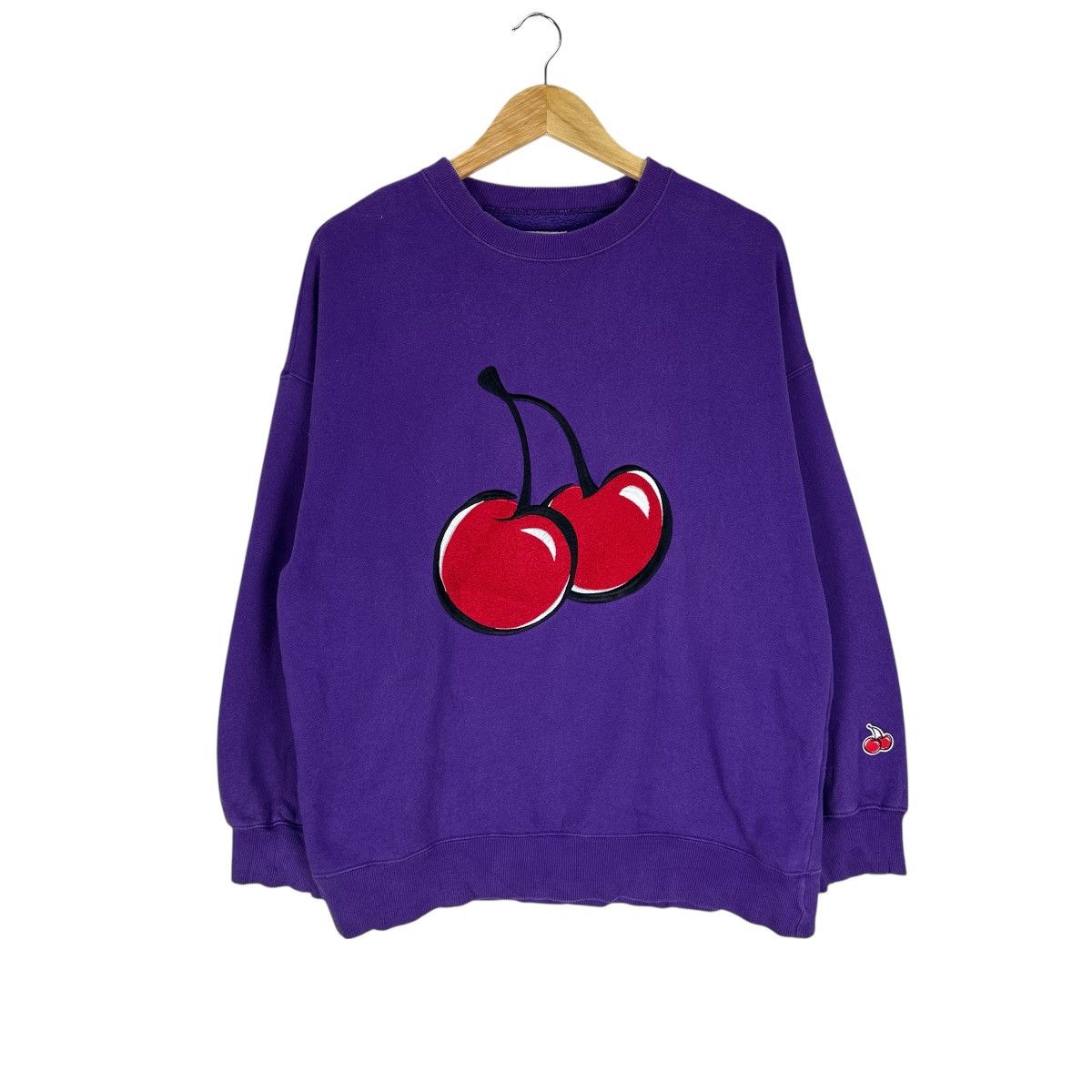 Japanese Brand KIRSH CHERRY CUTE SWEATSHIRT Size M / US 6-8 / IT 42-44 - 1 Thumbnail