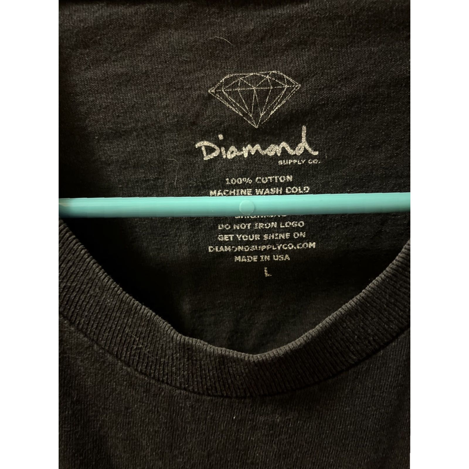 Diamond Supply Co. VINTAGE Diamond Supply Co T-Shirt Men Large Short Sleeve Black Logo Graphic Spring Summer Fall Size US L / EU 52-54 / 3 - 6 Thumbnail