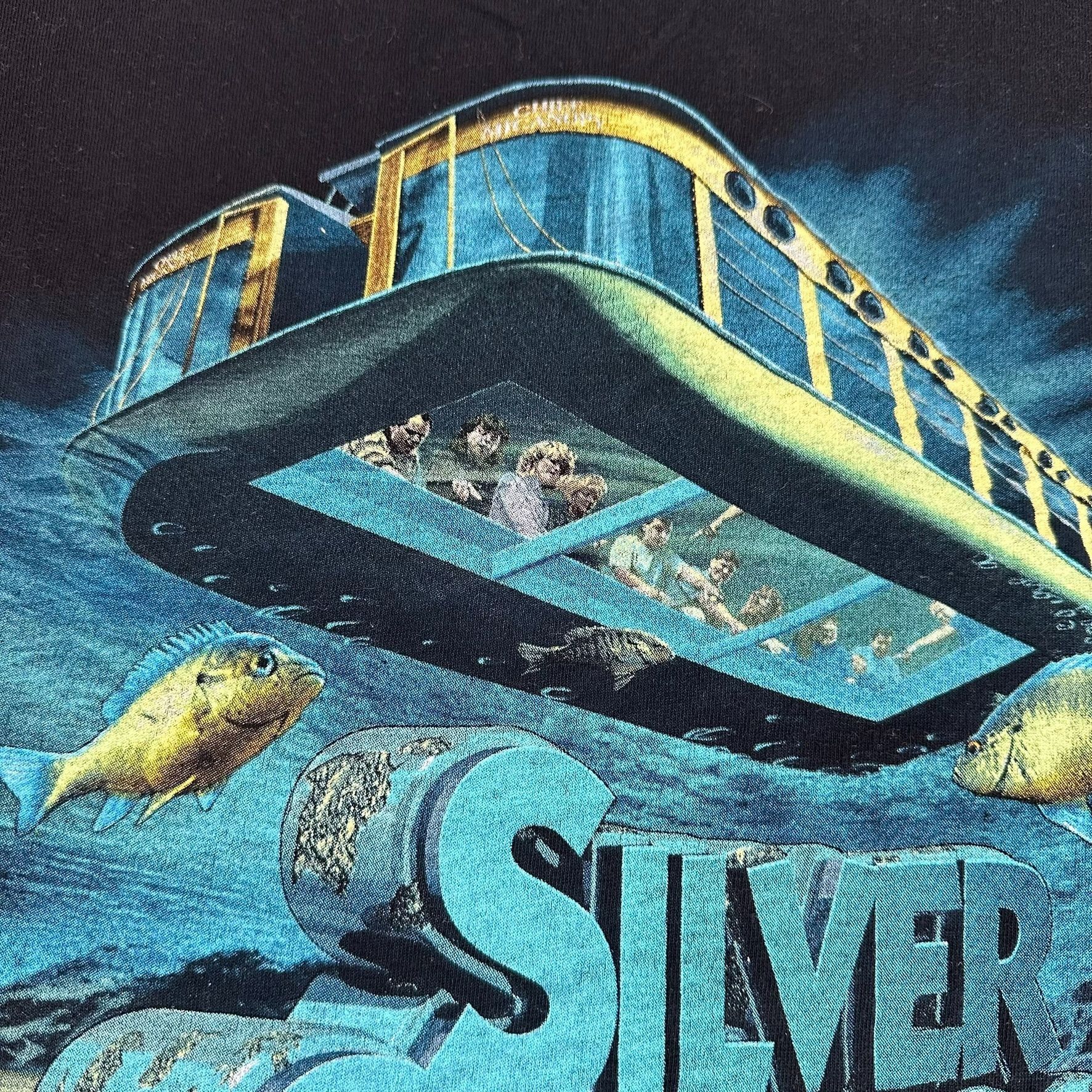 Vintage Vintage 90s Silver Springs State Park T-Shirt Florida Glass Size US M / EU 48-50 / 2 - 3 Thumbnail