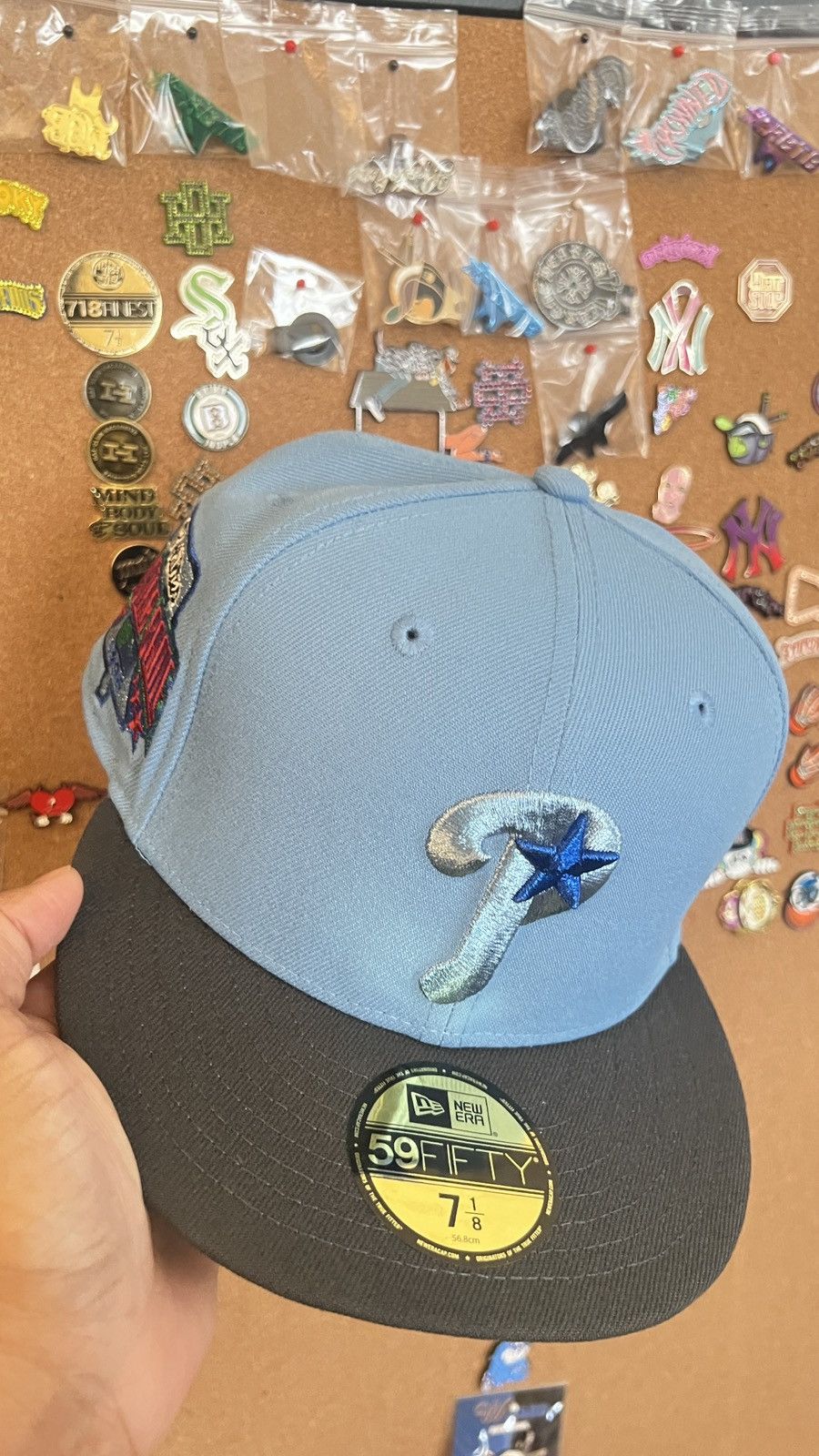 New Era Philadelphia Phillies 1996 All Star Game Fitted 71/8 Size ONE SIZE - 2 Thumbnail