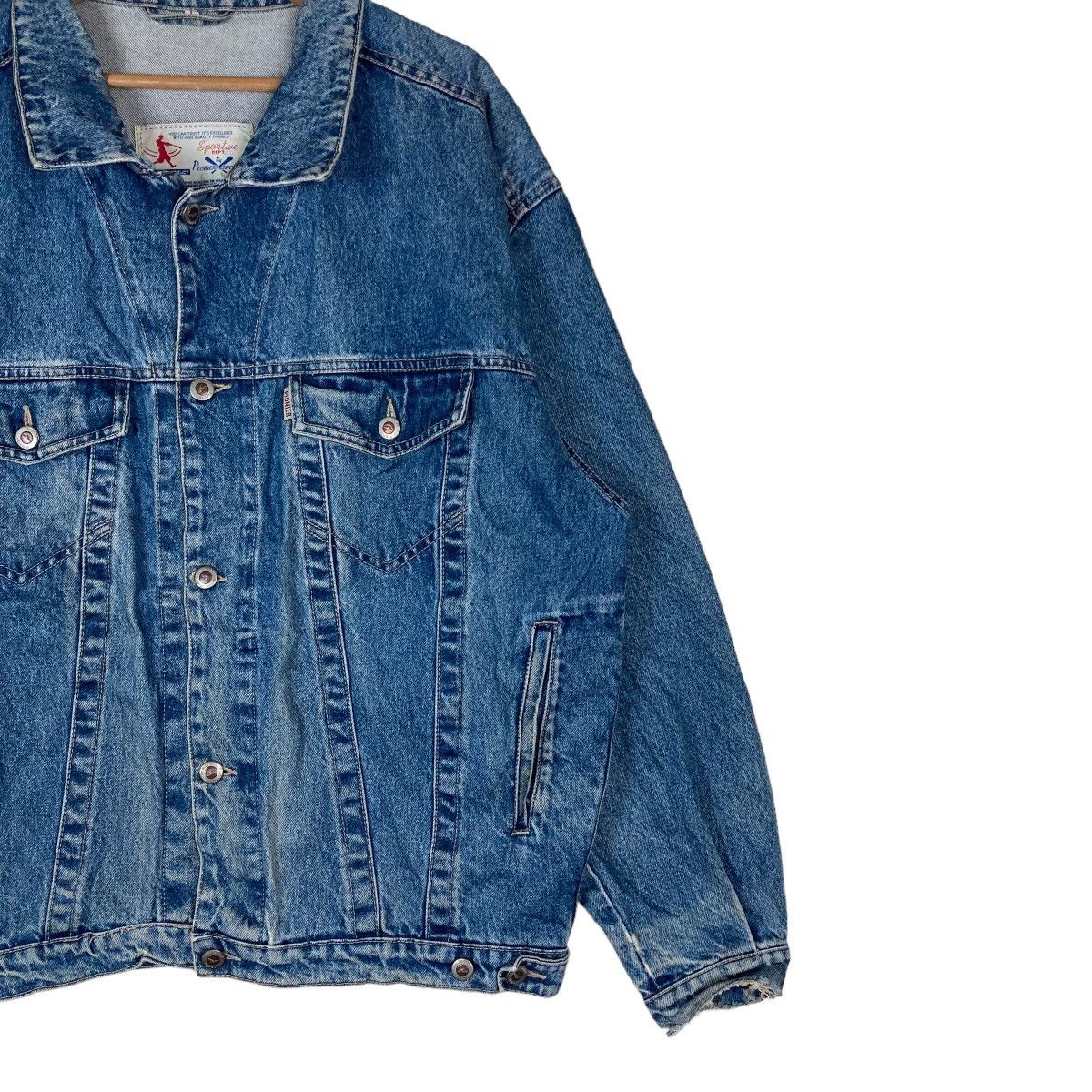 Vintage Vintage Sportive Dept. by Pionier Sportive Stud Button Denim Size US L / EU 52-54 / 3 - 5 Thumbnail