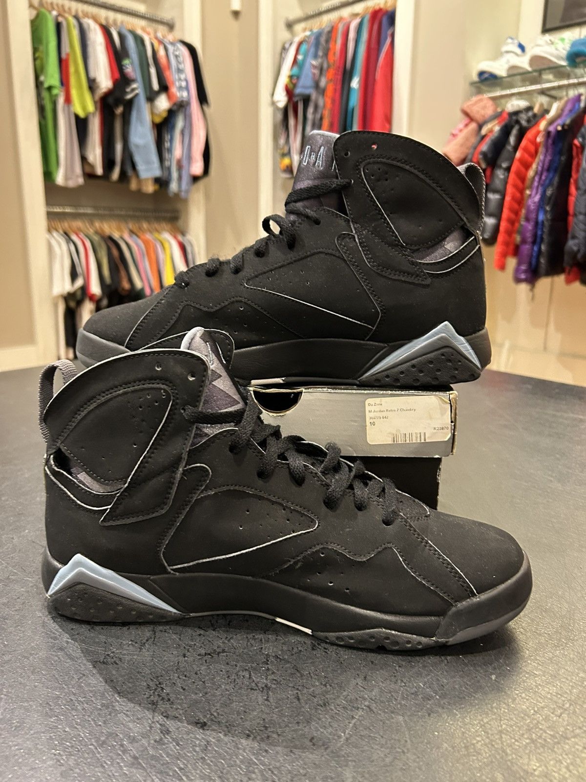 Jordan Brand Jordan 7 Retro ‘Chambray’ 2006 Size US 10 / EU 43 - 2 Thumbnail