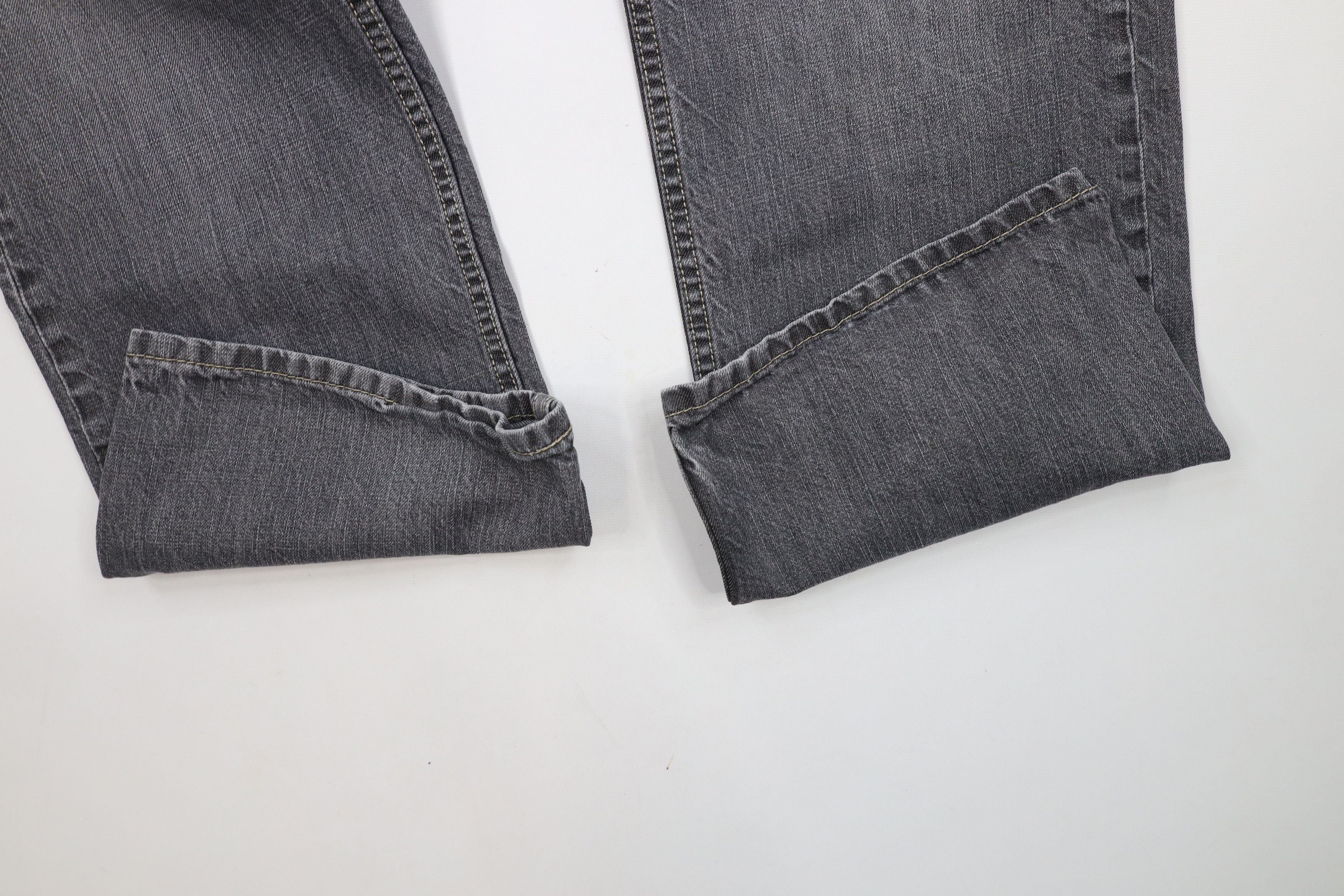 Levi's × Vintage Vintage Y2K Levis 514 Straight Leg Denim Jeans Gray Cotton Size US 36 / EU 52 - 5 Thumbnail
