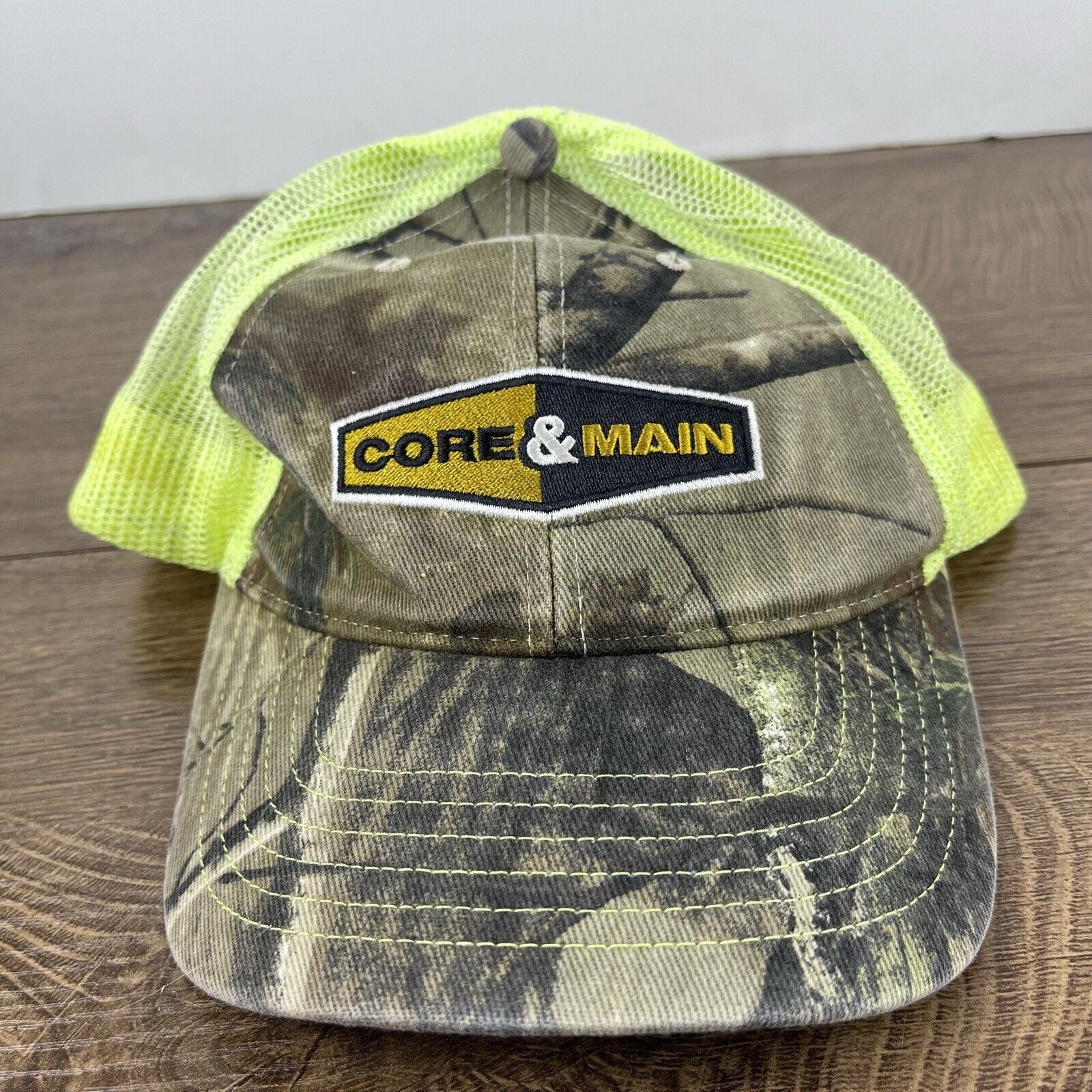Other Core & Main Hat Core Main Hat Green Camo Adjustable Hat Gree Size ONE SIZE - 4 Thumbnail