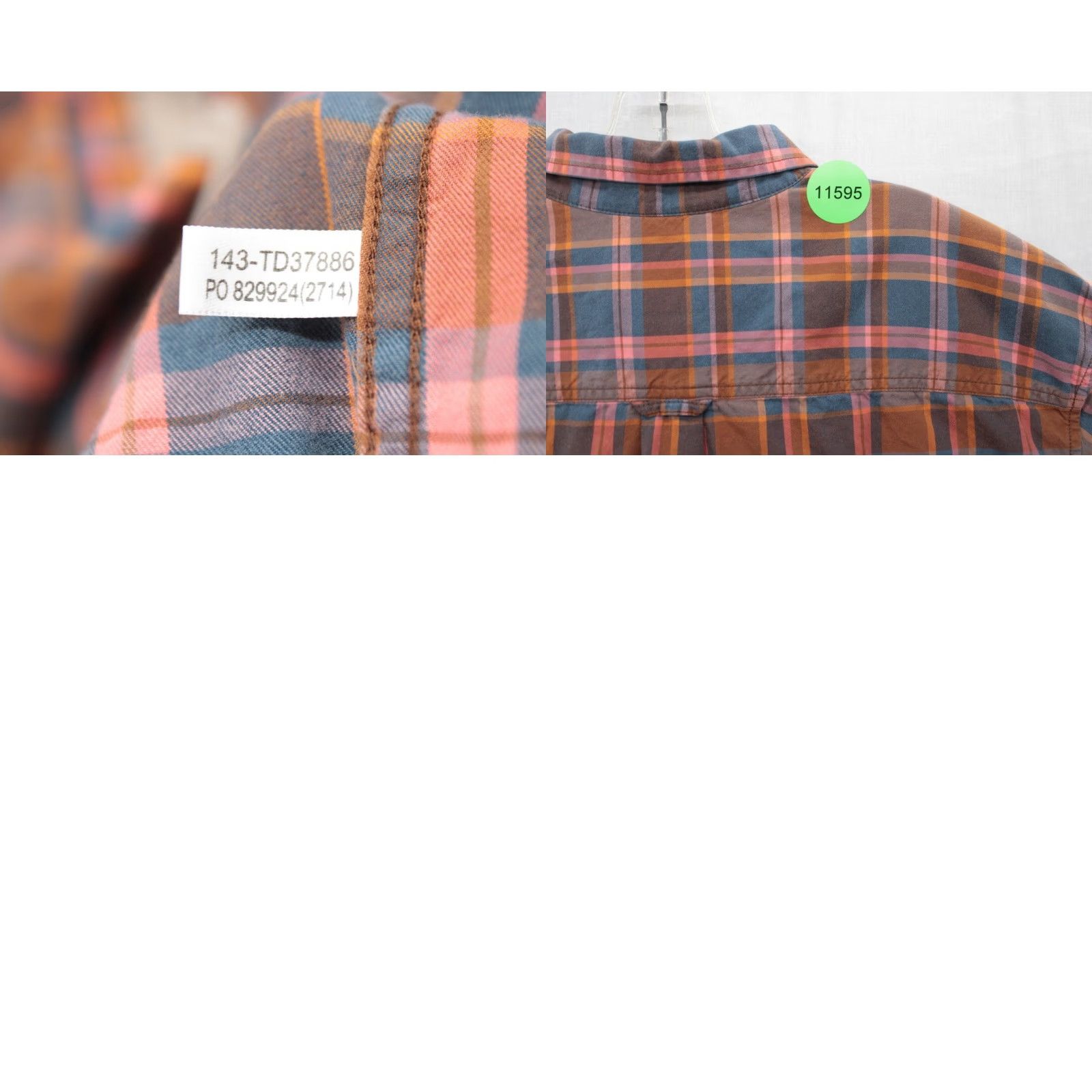 Tommy Bahama Tommy Bahama Jeans Island Craft Shirt Men's XXL Orange Plaid Modern Fit Button-Up Shirt Size US XXL / EU 58 / 5 - 8 Thumbnail