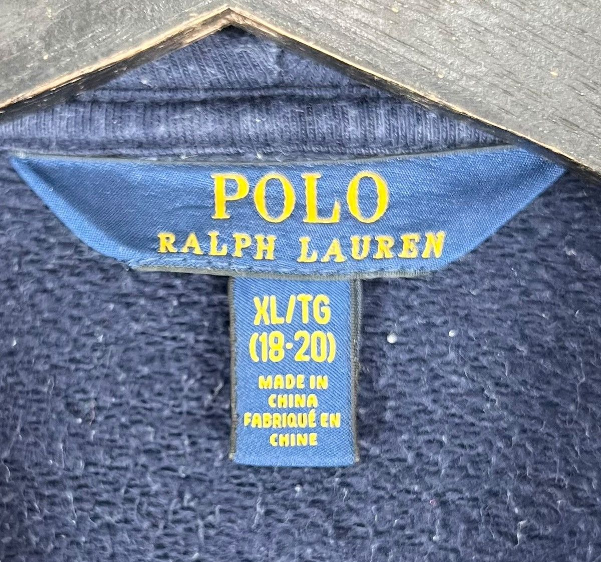Polo Ralph Lauren × Ralph Lauren Polo Ralph Lauren Zipper Hoodie Jacket Size US XL / EU 56 / 4 - 6 Thumbnail