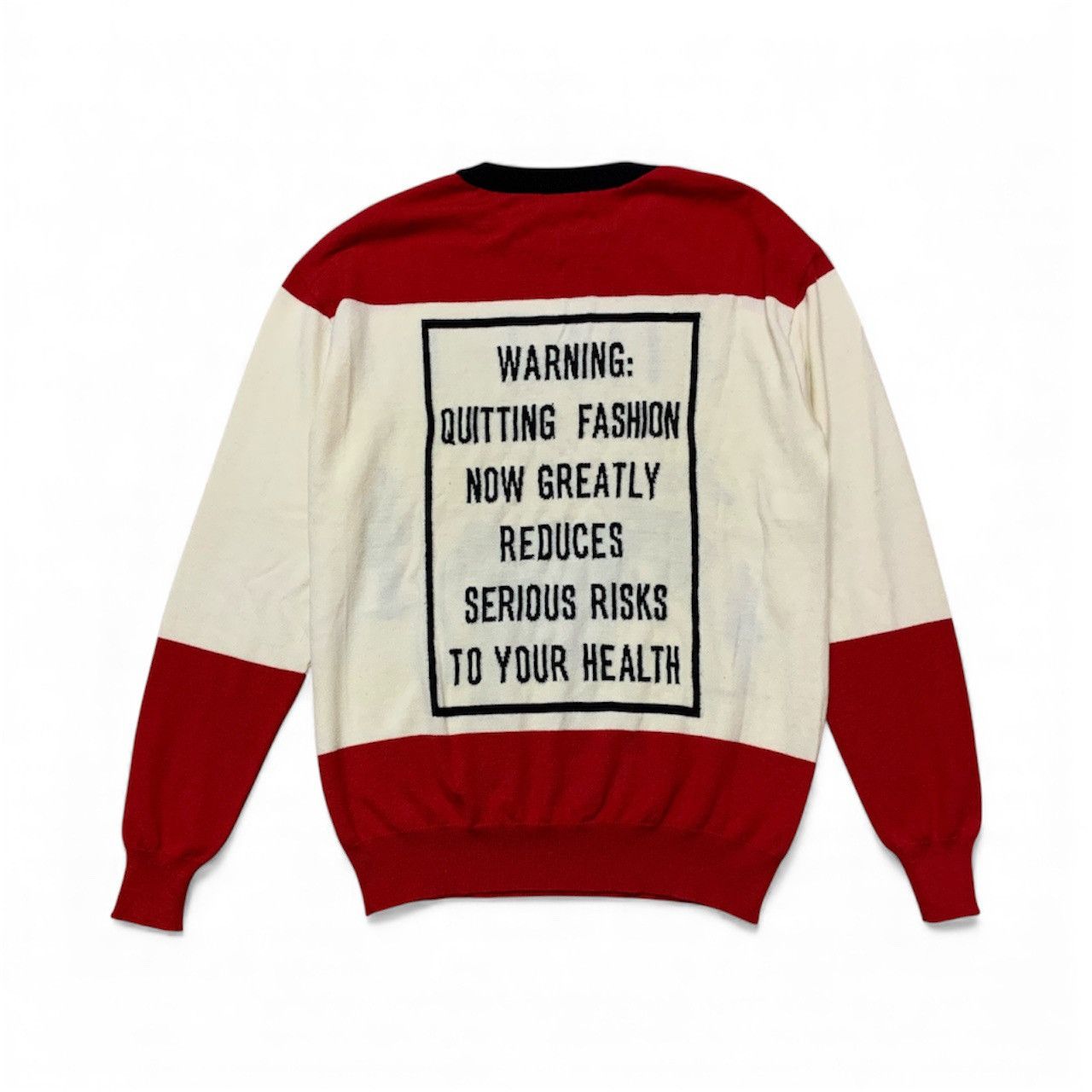 Moschino Moschino ‘Fashion Kills’ Sweatshirt Knit Size US M / EU 48-50 / 2 - 2 Thumbnail