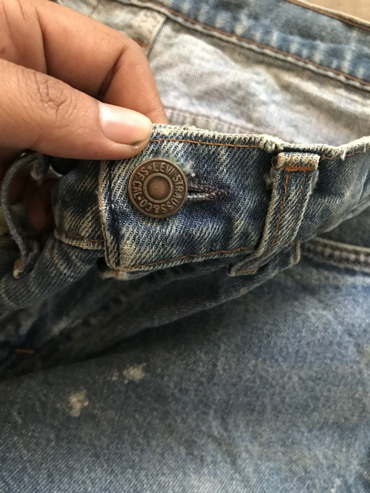 Levi's Vintage Clothing Vintage Levis 505 Talon Zipper Size US 30 / EU 46 - 3 Thumbnail