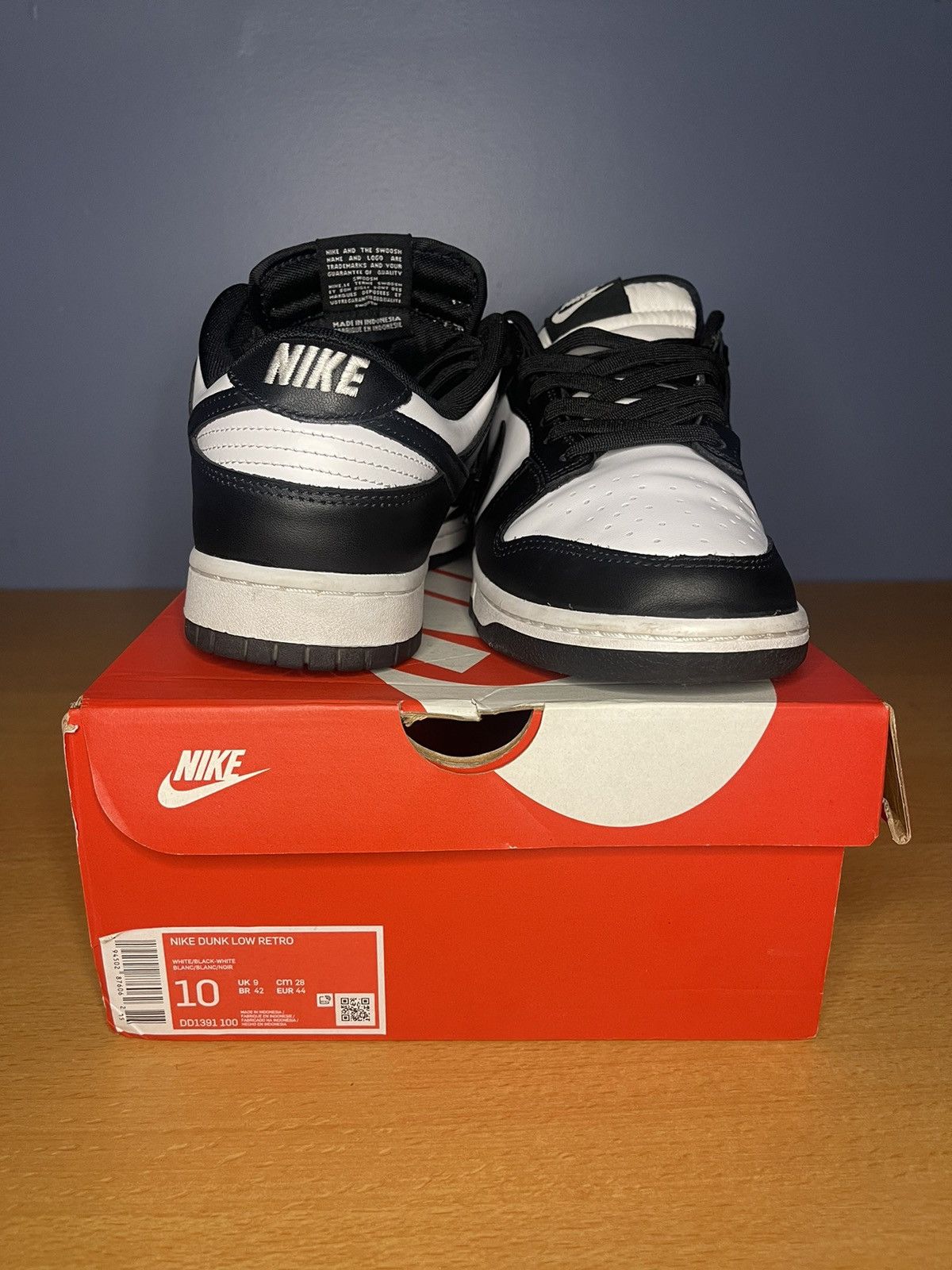 Nike Nike Dunk Low Panda Size US 10 / EU 43 - 9 Thumbnail