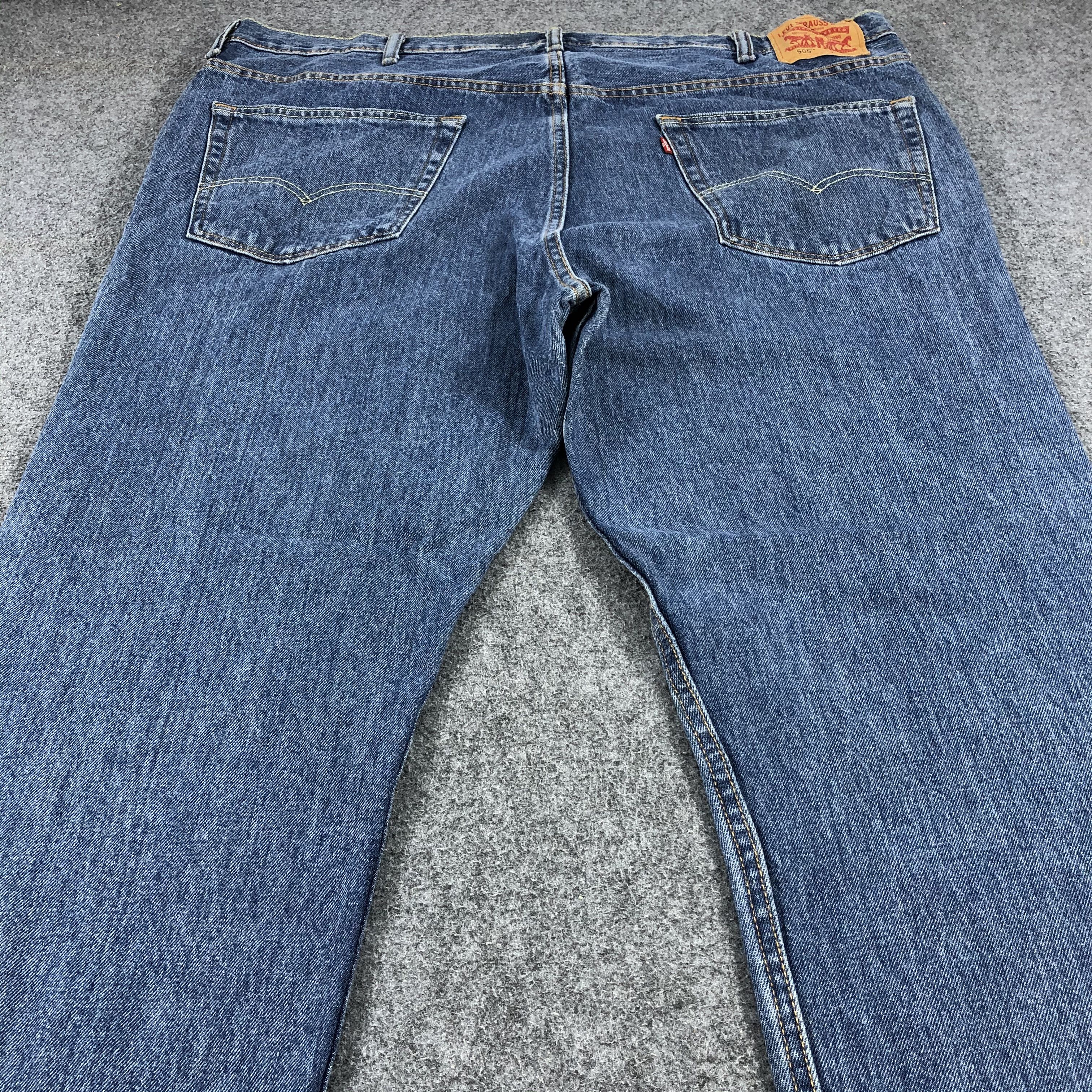 Levi's Vintage Medium Wash Levis 505 Jeans-JM1035 Size US 44 / EU 60 - 4 Thumbnail