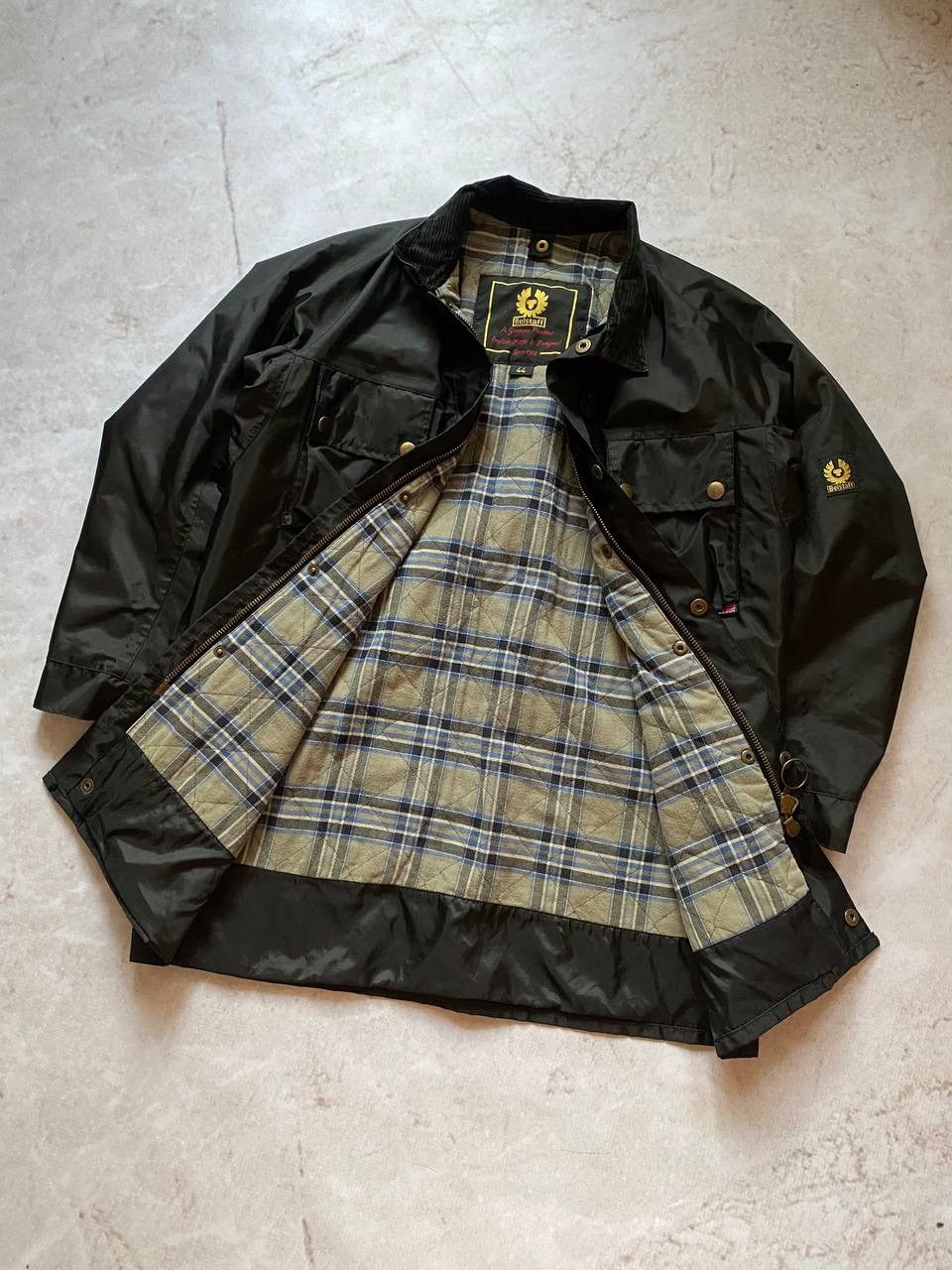 Belstaff × Vintage Vintage Belstaff Nylon Pocket Jacket Size US L / EU 52-54 / 3 - 6 Thumbnail
