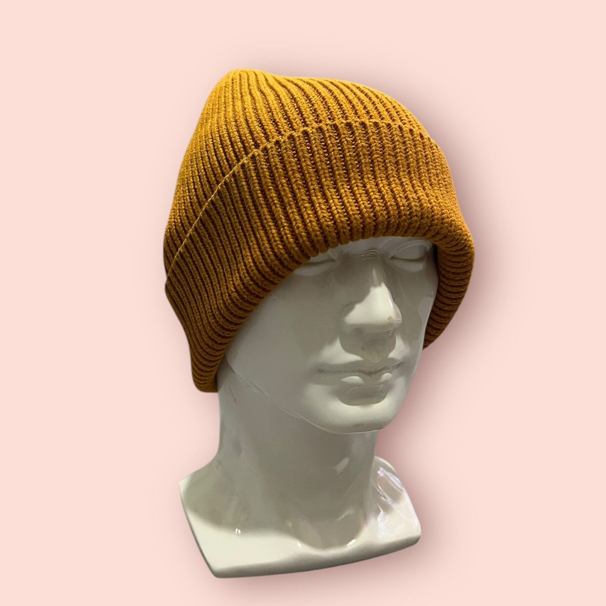 Beams Plus × Japanese Brand × Vintage VINTAGE BEAMS KNITTED CUFFS BEANIE Size ONE SIZE - 2 Thumbnail
