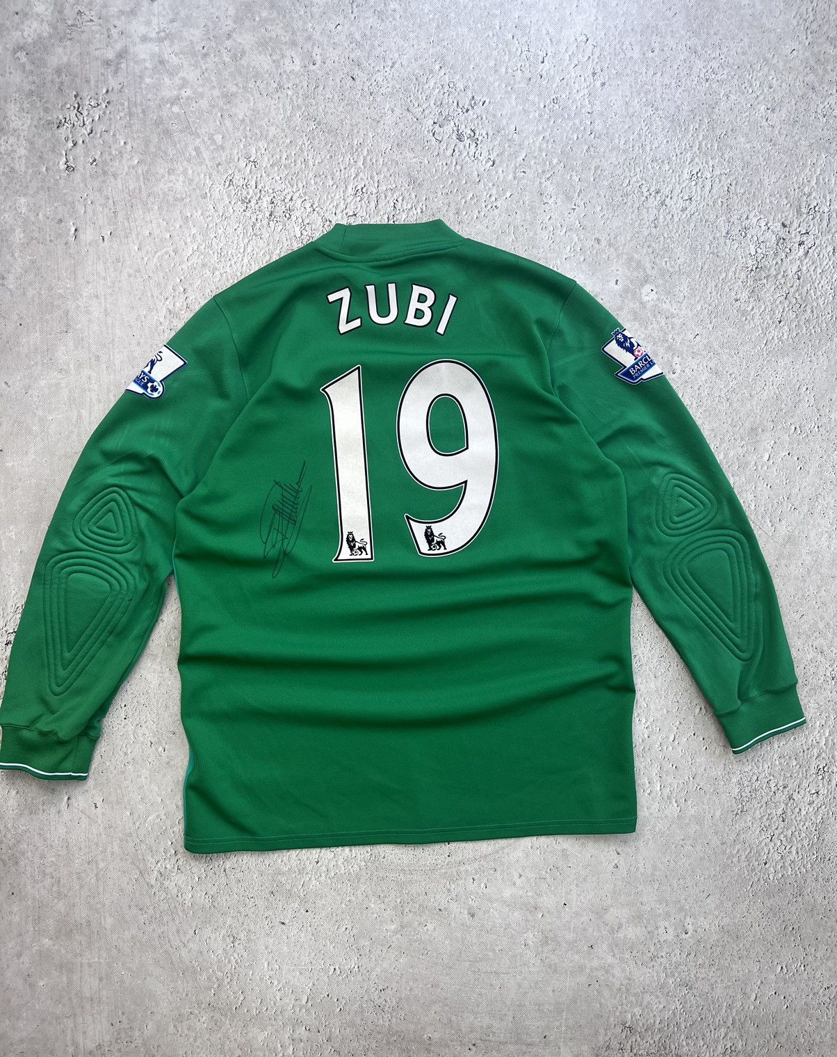 Nike × Vintage 09/10 Fulham Jersey goalkeeper ZUBI blokecore long sleeve Size US XL / EU 56 / 4 - 8 Thumbnail