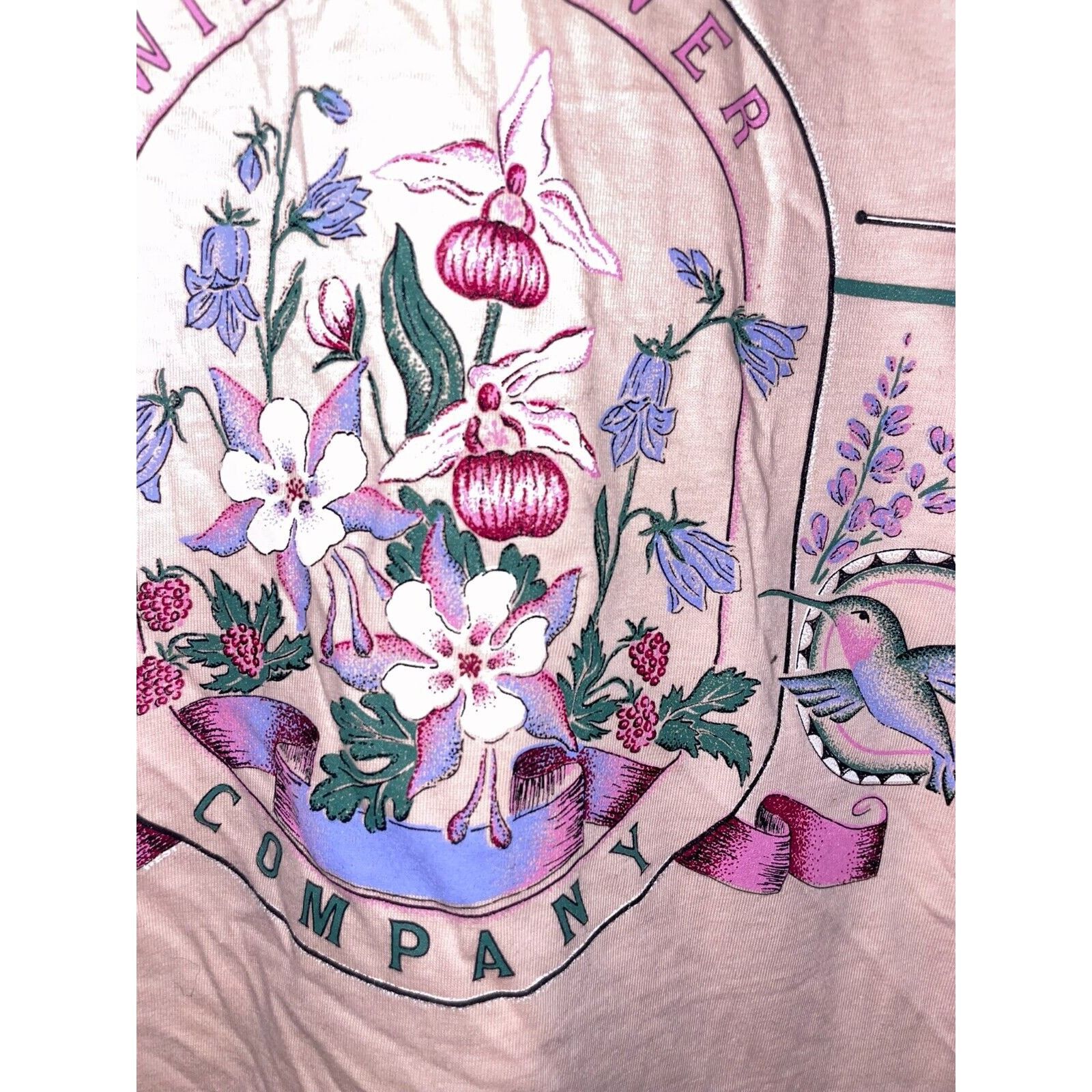 Jerzees Vintage Connecticut Pink Shirt Arizona Test Print Pink Tee L Size US L / EU 52-54 / 3 - 3 Thumbnail