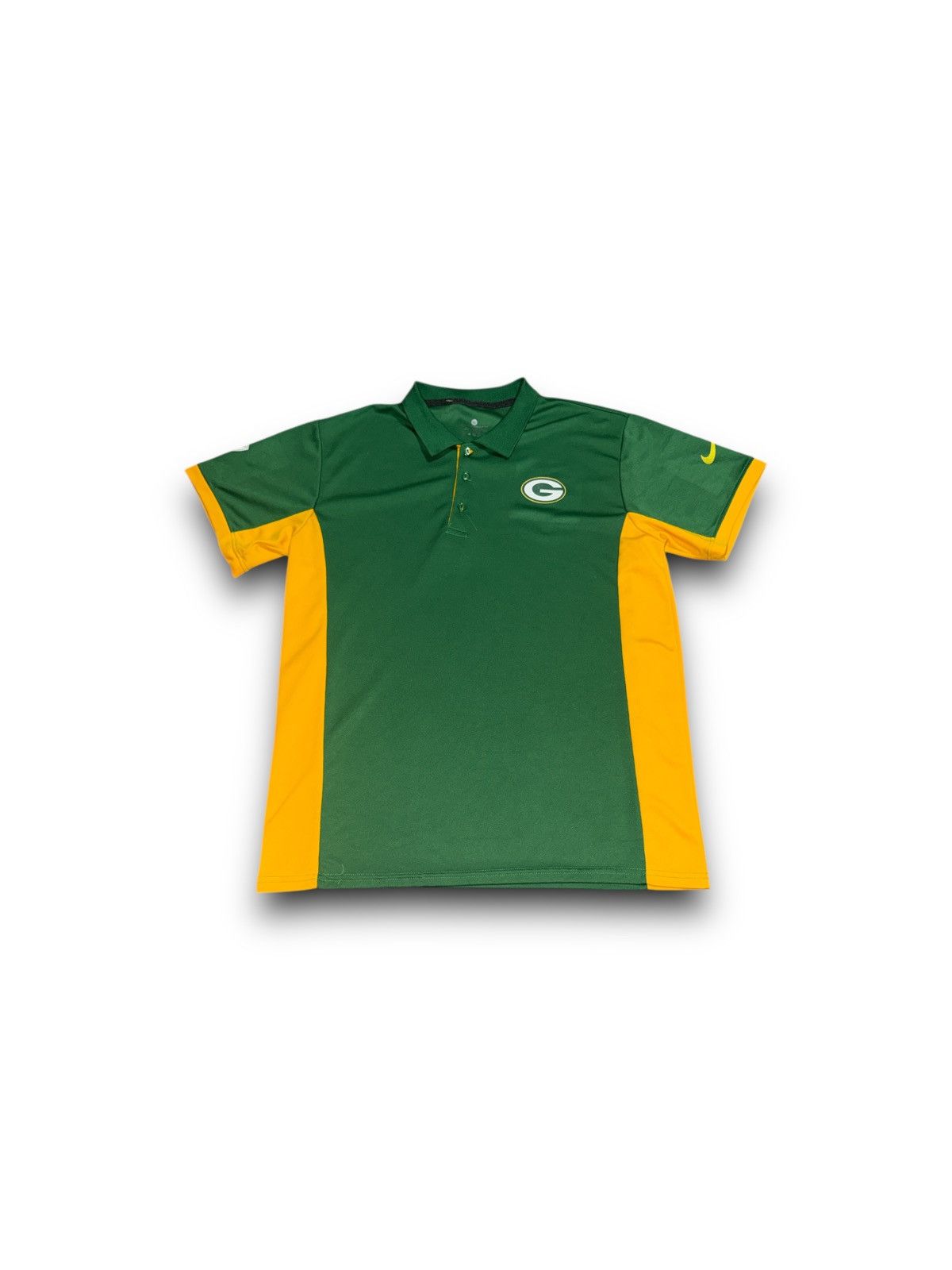 Nike Green Bay Packers NFL on field Nike dri-fit polo shirt Size US L / EU 52-54 / 3 - 1 Thumbnail