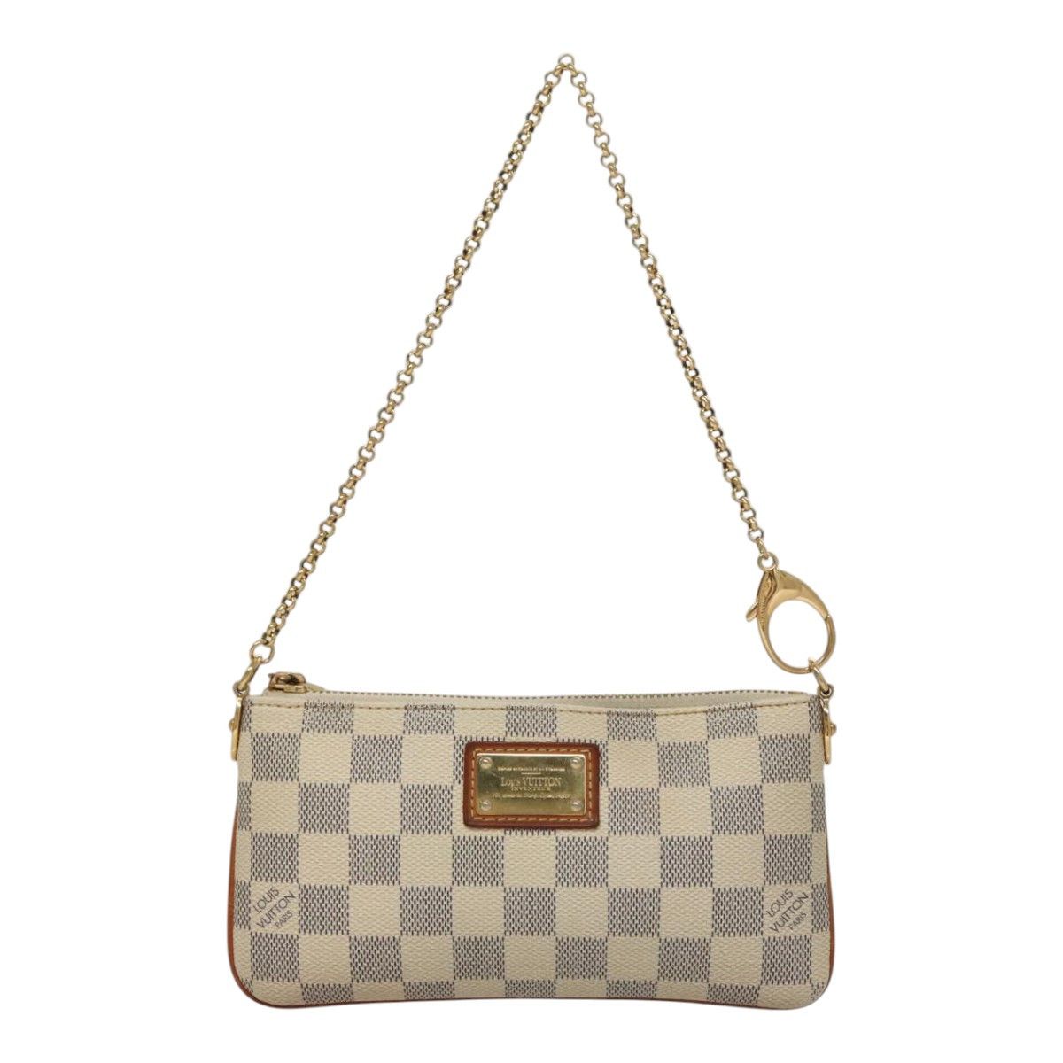 Louis Vuitton Mira White Canvas Clutch Bag (Pre-Owned) Size ONE SIZE - 1 Thumbnail