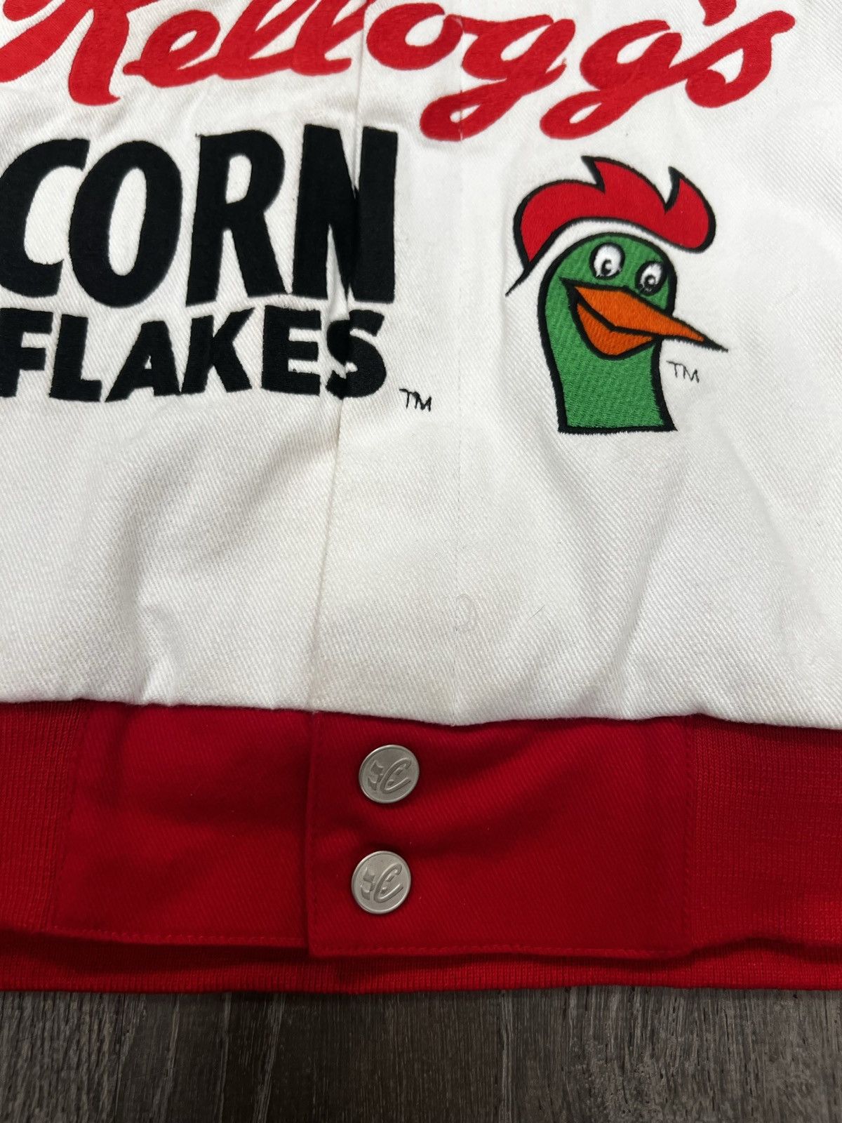 Chase Authentics Vntg Terry Labonte Kelloggs CA Nascar Zipup Racing Jacket XL Size US XL / EU 56 / 4 - 4 Thumbnail