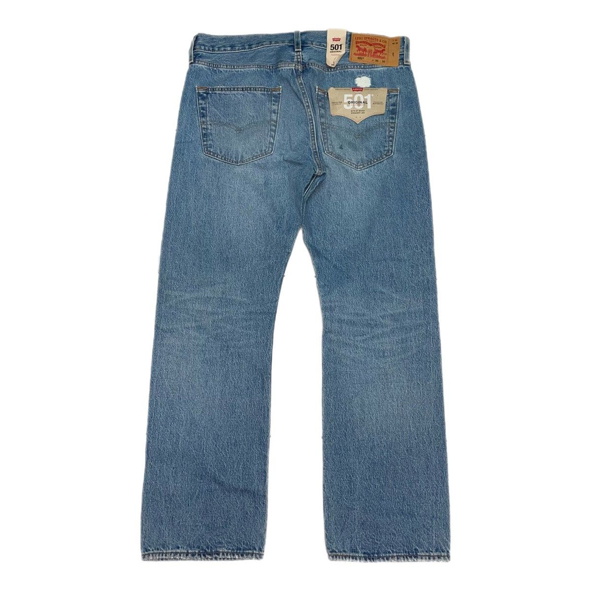 Levi's × Levi's Made & Crafted Levi’s Distressed 501 Denim Jeans Brand New Size US 35 - 2 Thumbnail
