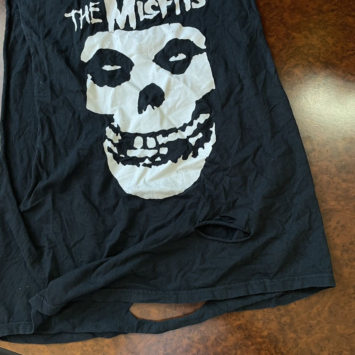 Misfits Misfits Tee black shirt trash distressed punk vintage rock Size US M / EU 48-50 / 2 - 2 Thumbnail