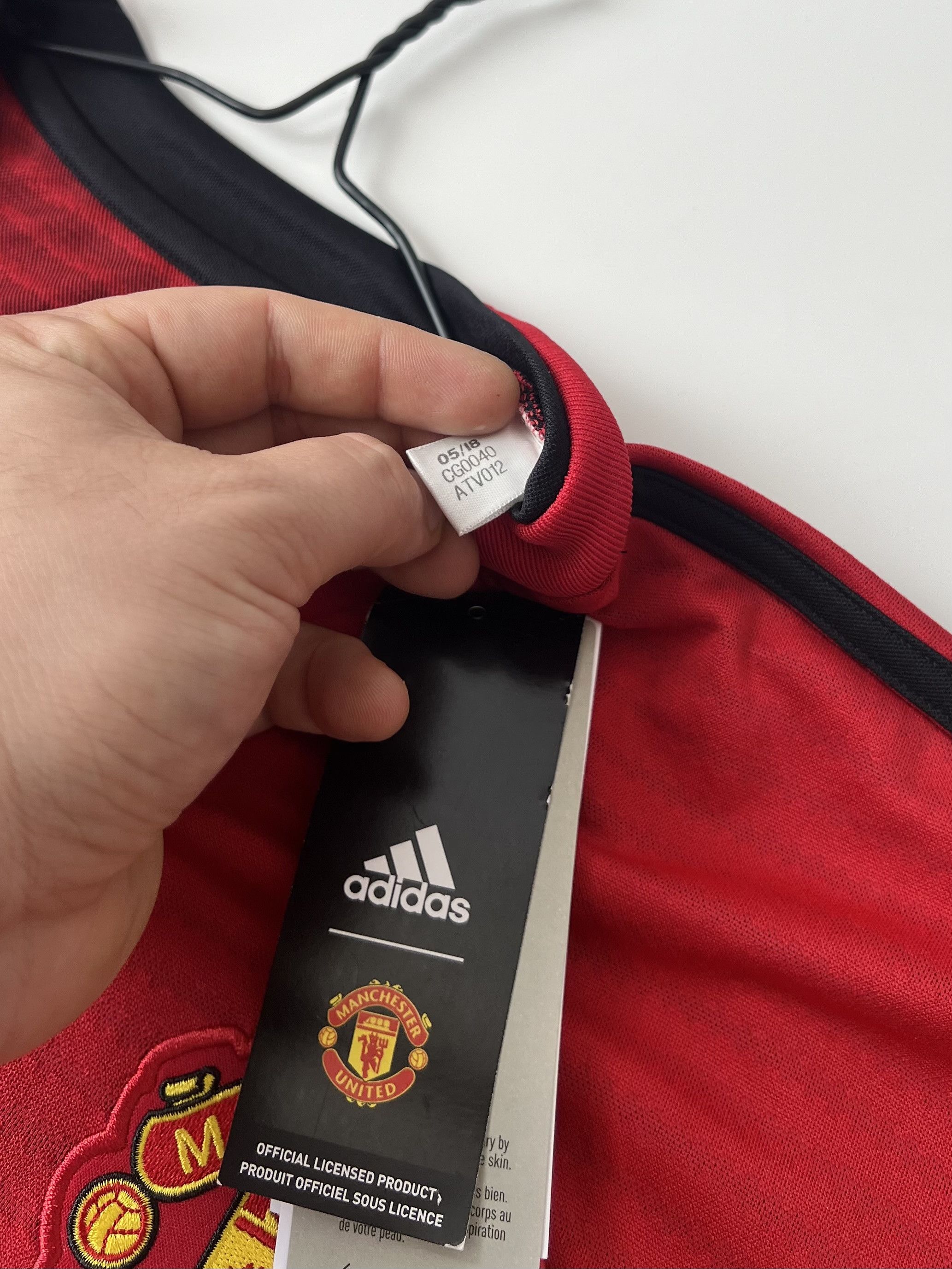 Adidas Adidas x Manchester `2018` t-shirt Size US XXL / EU 58 / 5 - 12 Thumbnail