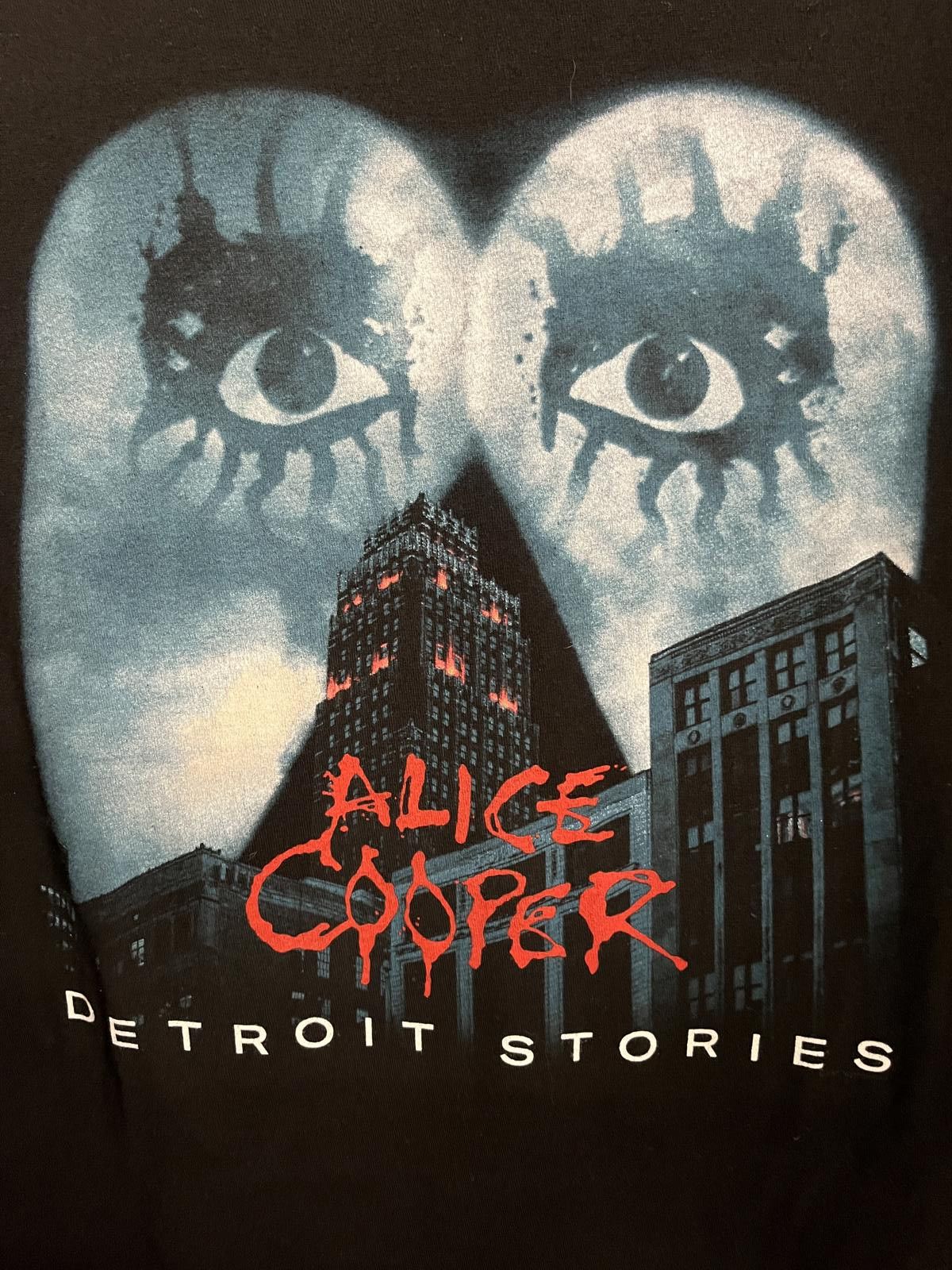 Designer Alice Cooper T-shirt Detroit Stories Album Tee - M Size US M / EU 48-50 / 2 - 2 Thumbnail