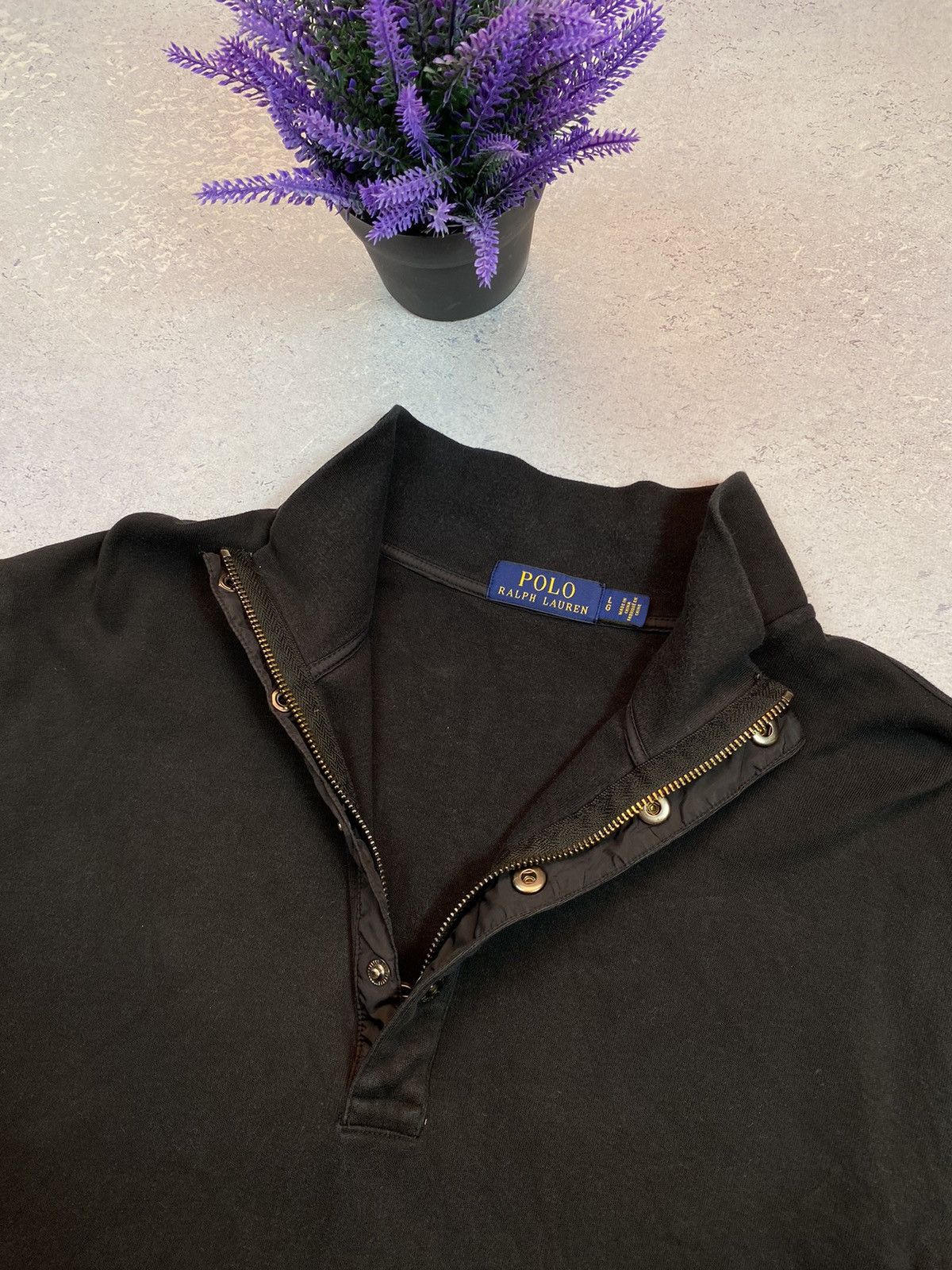 Polo Ralph Lauren × Ralph Lauren Polo Ralph Lauren Men’s Black 1/4 Zip Size Large Size US L / EU 52-54 / 3 - 4 Thumbnail