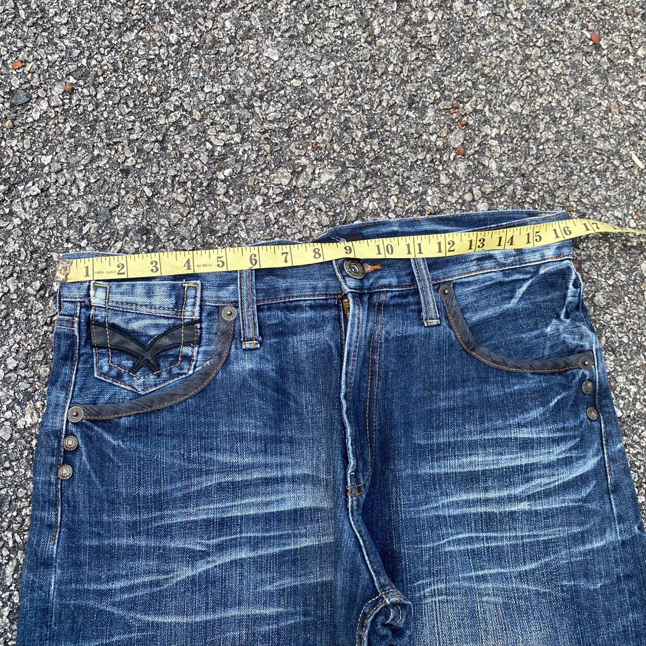 If Six Was Nine 💥Best Offer💥Vintage OririnJeans Distressed Denim Size US 32 / EU 48 - 7 Thumbnail