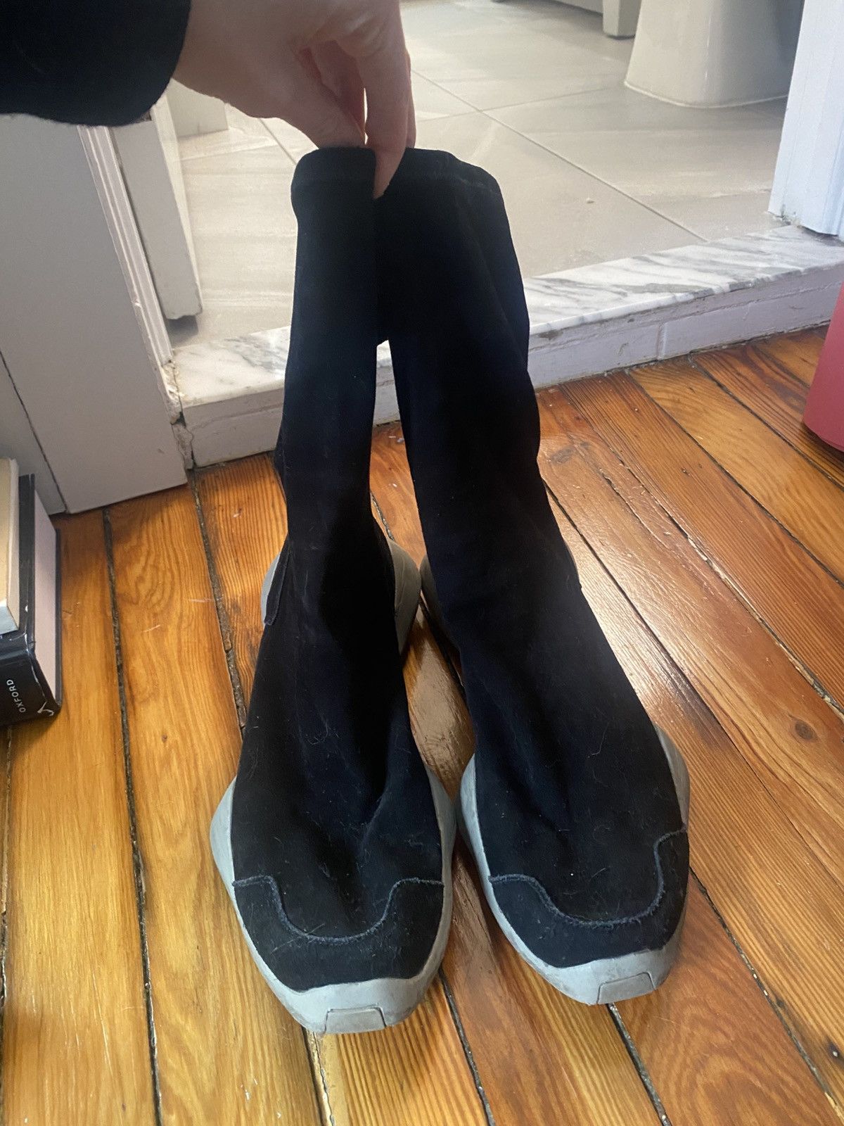 Rick Owens Rick Owens Suede Sock Boots Size US 9 / EU 42 - 2 Thumbnail
