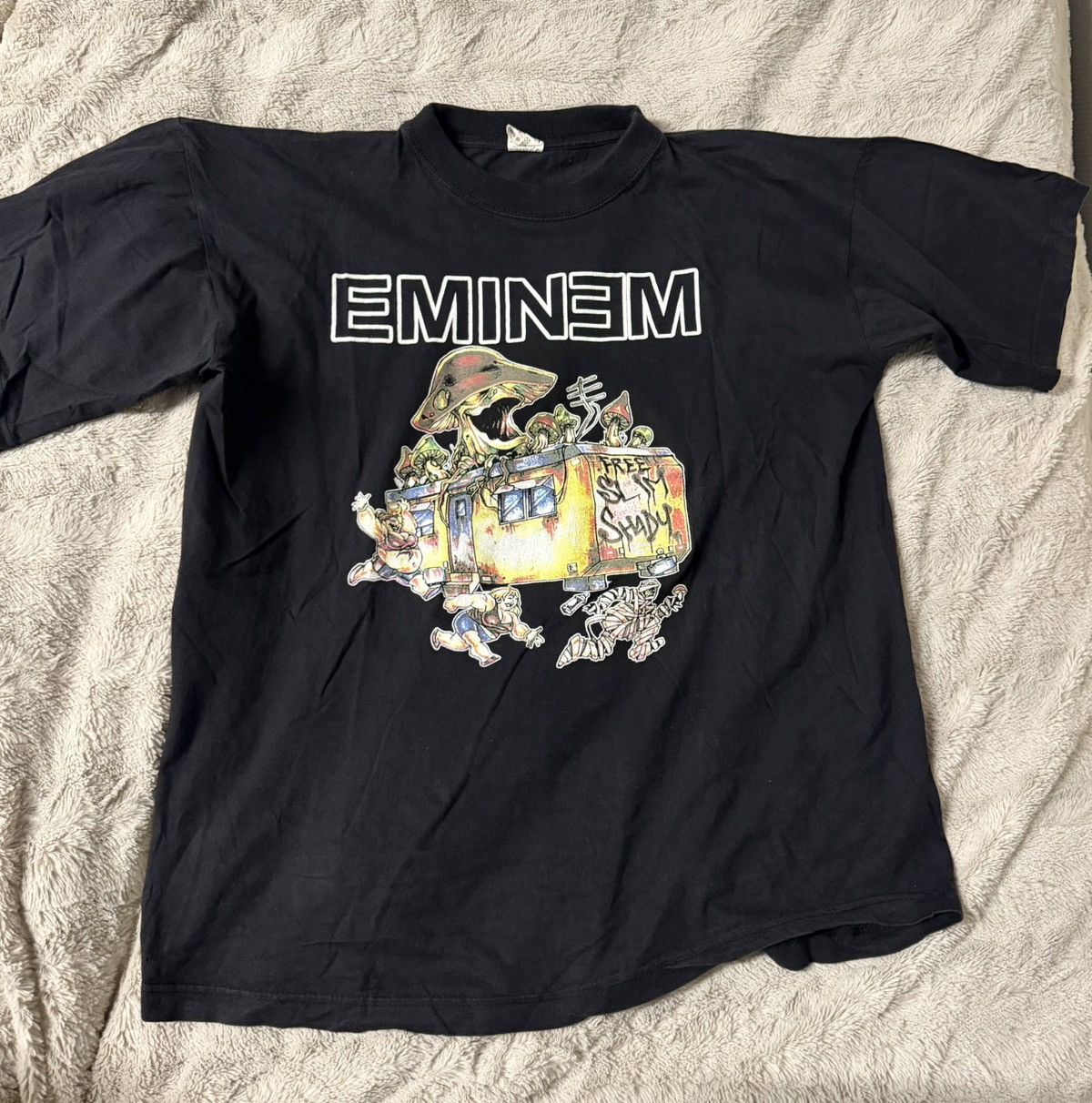 Vintage 00s Eminem The Marshall Mathers Lp Vintage T-shirt Size US XL / EU 56 / 4 - 1 Thumbnail