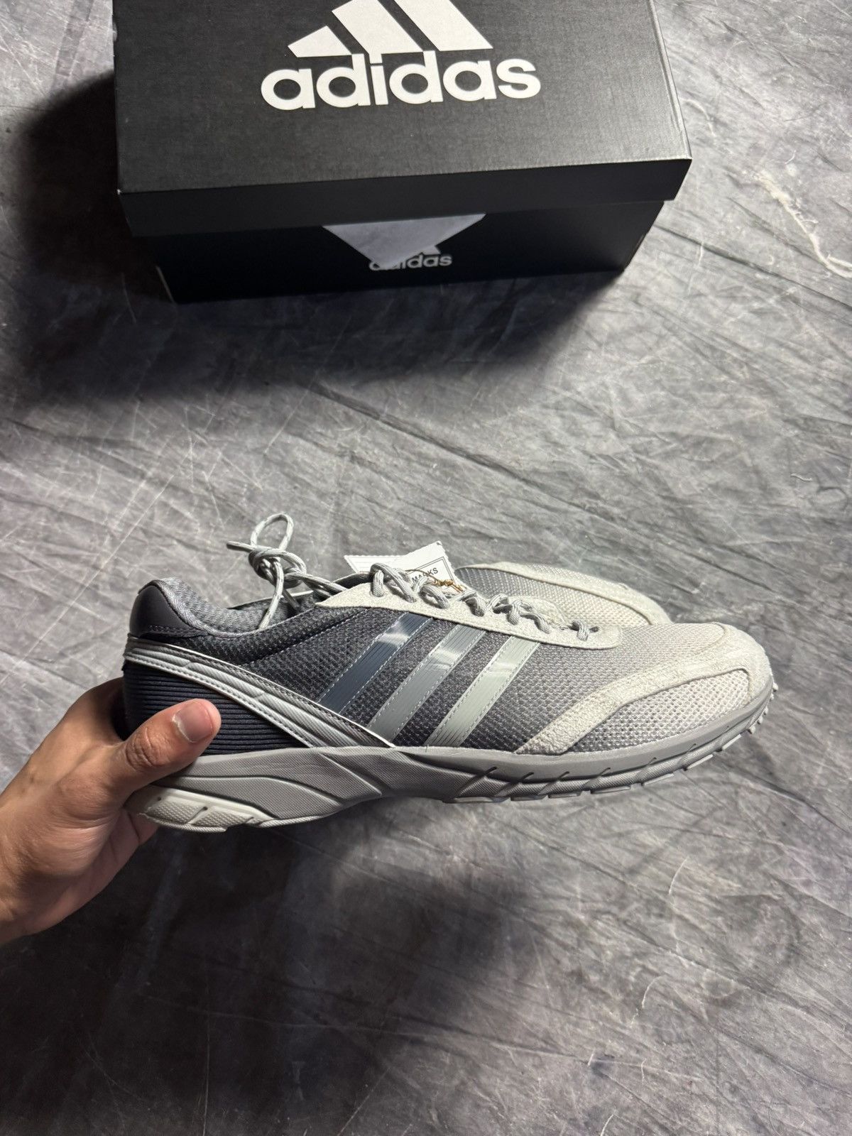 Adidas F&F Concept (K) x Adidas Adizero Adios OG SAMPLE Size US 13 / EU 46 - 5 Thumbnail