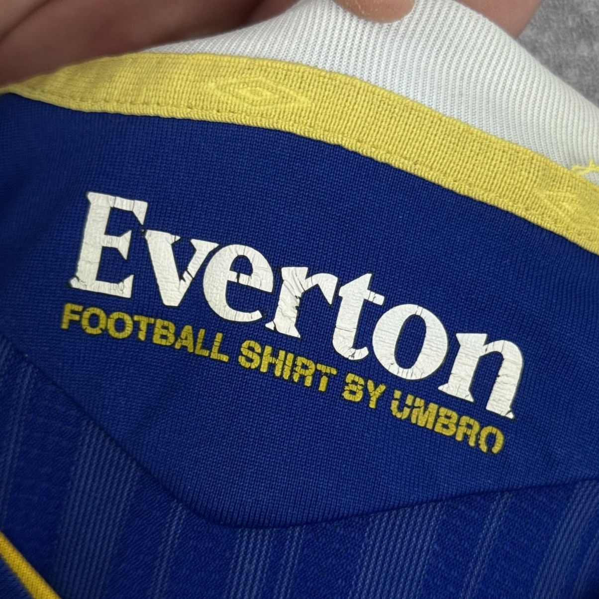 Umbro Umbro Everton 2009/10 Home Jersey Shirt Size US S / EU 44-46 / 1 - 13 Thumbnail