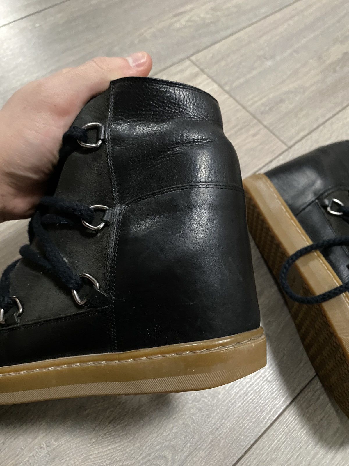 Isabel Marant Vintage Isabel Marant Nowles Ski Boots Suede Leather Wedge Size US 8 / IT 38 - 6 Thumbnail