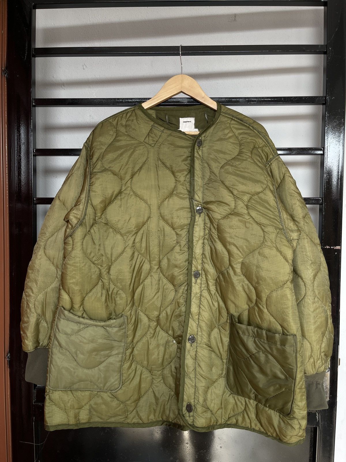 Military Oddment MA-1 Quilted Liner Jacket | Grailed