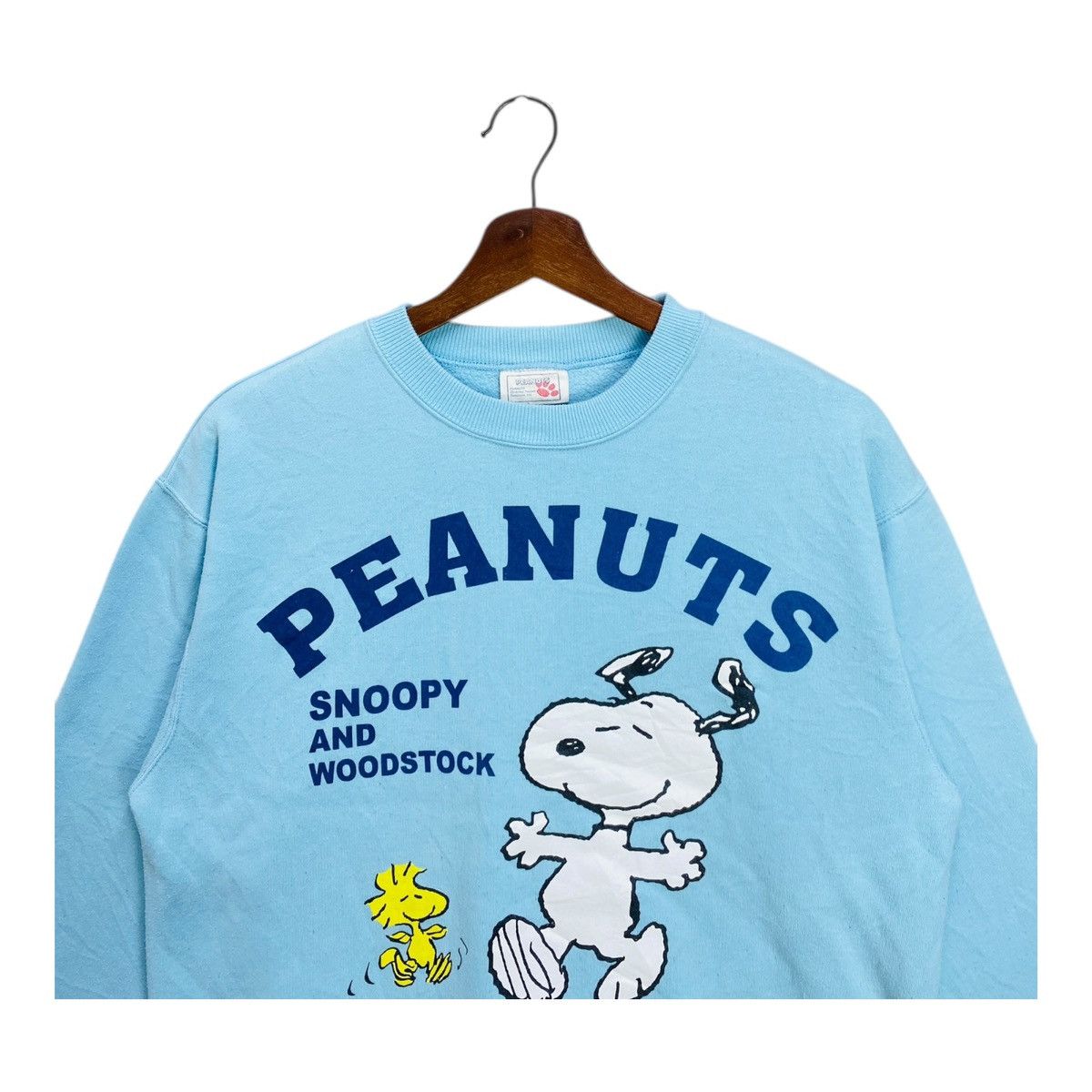 Peanuts Peanuts Snoopy And Woodstock Sweatshirt Jumper Blue Size M Size US M / EU 48-50 / 2 - 2 Thumbnail