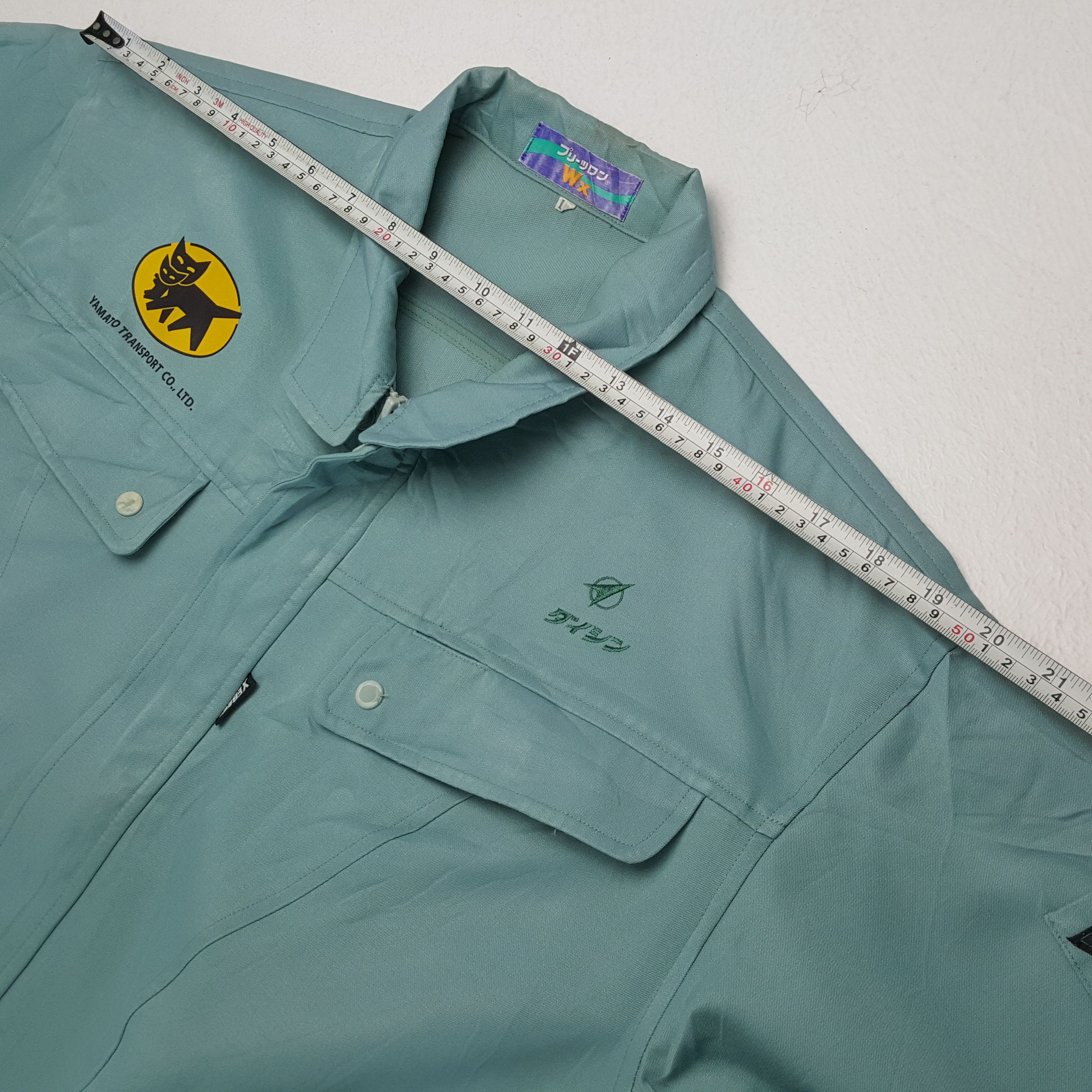 Vintage YAMATO TRANSPORTS Japanese Workwear Custom Art Jacket Size US M / EU 48-50 / 2 - 5 Thumbnail
