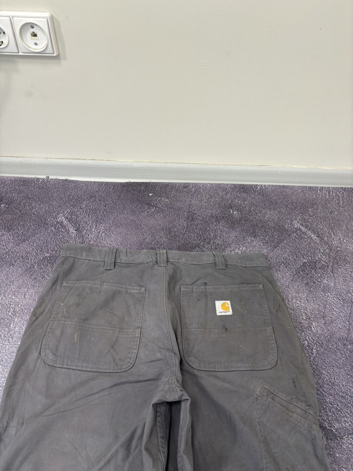 Carhartt Vintage Carhartt Y2K Gray Work Hype Relaxed Fit Baggy Pants Size US 36 / EU 52 - 6 Thumbnail
