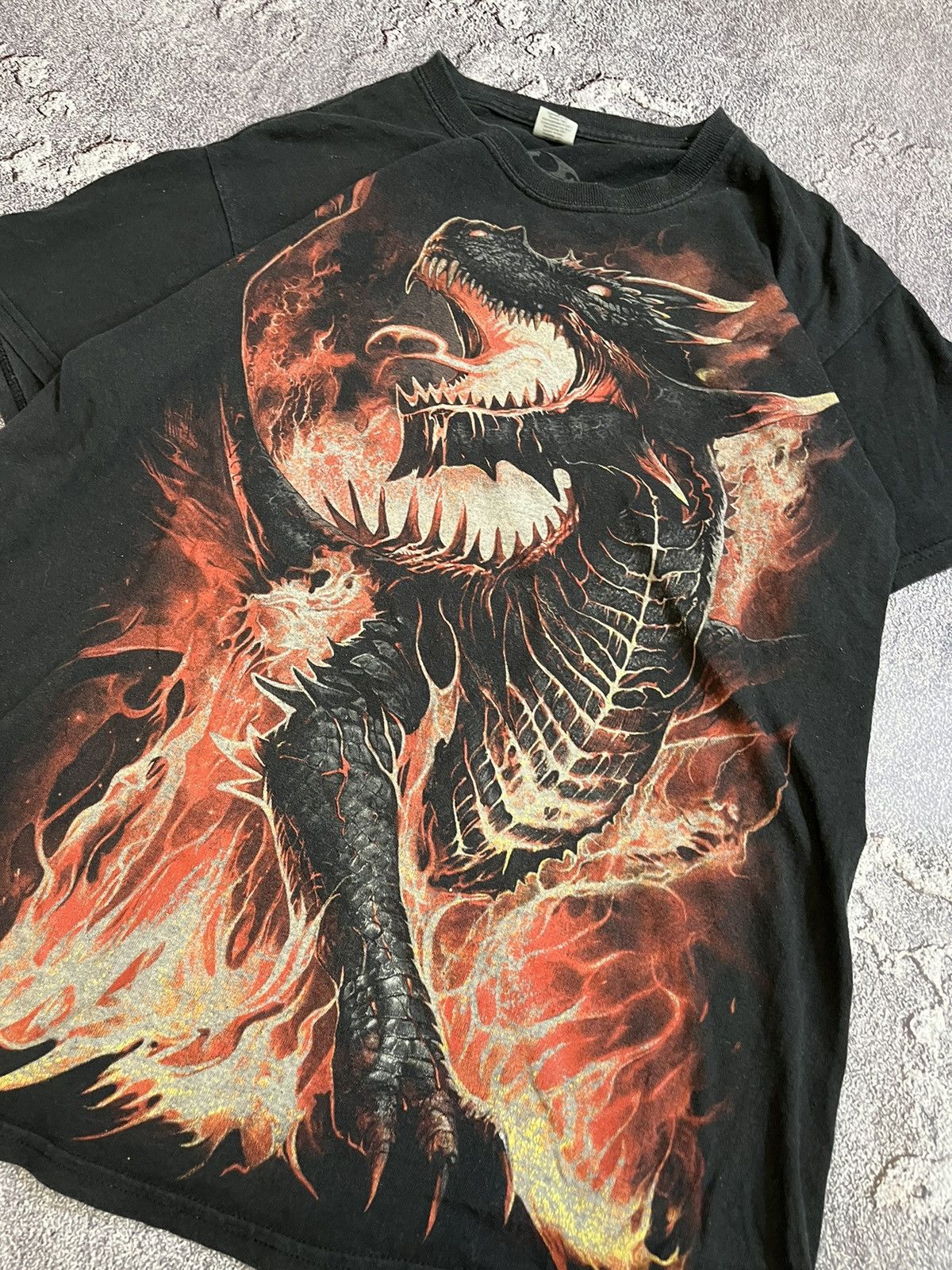 Vintage vintage spiral t-shirt Size US S / EU 44-46 / 1 - 2 Thumbnail